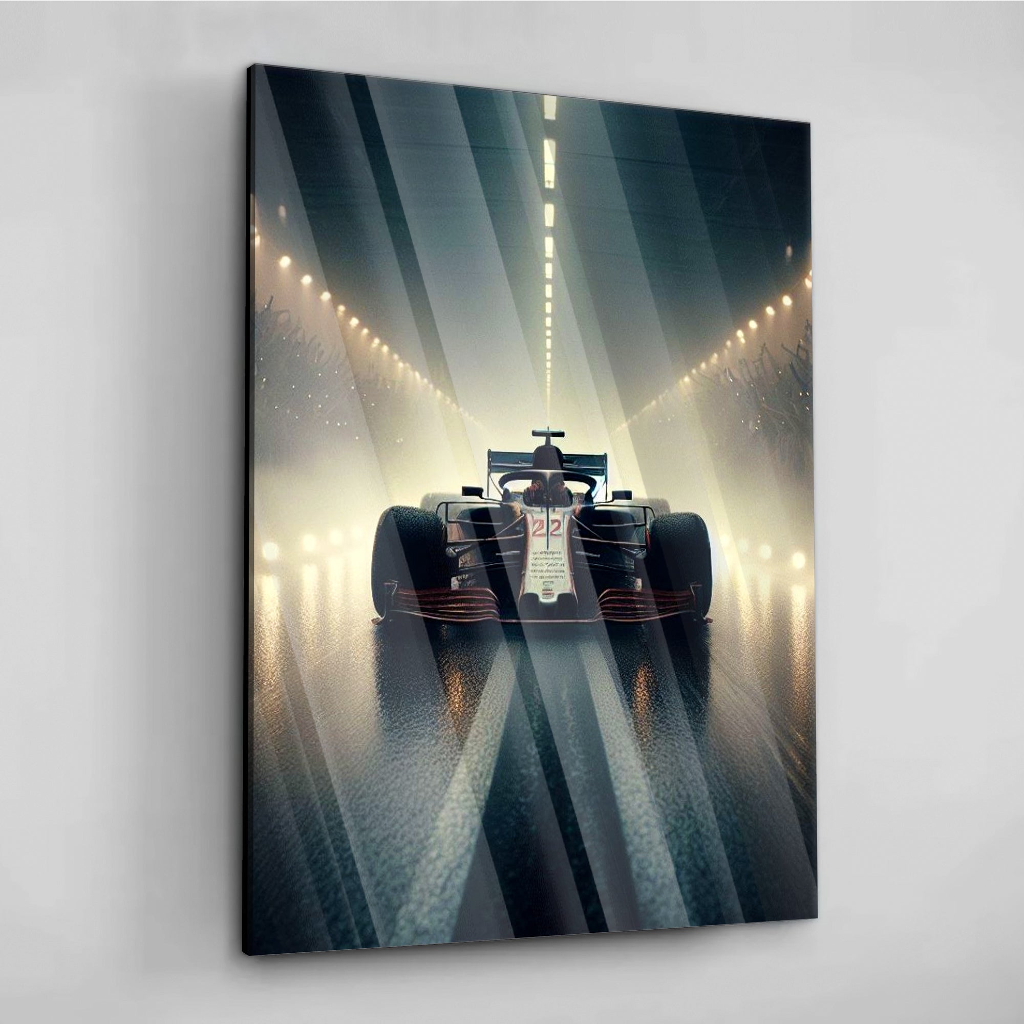 Race Night - Alu Acrylglas