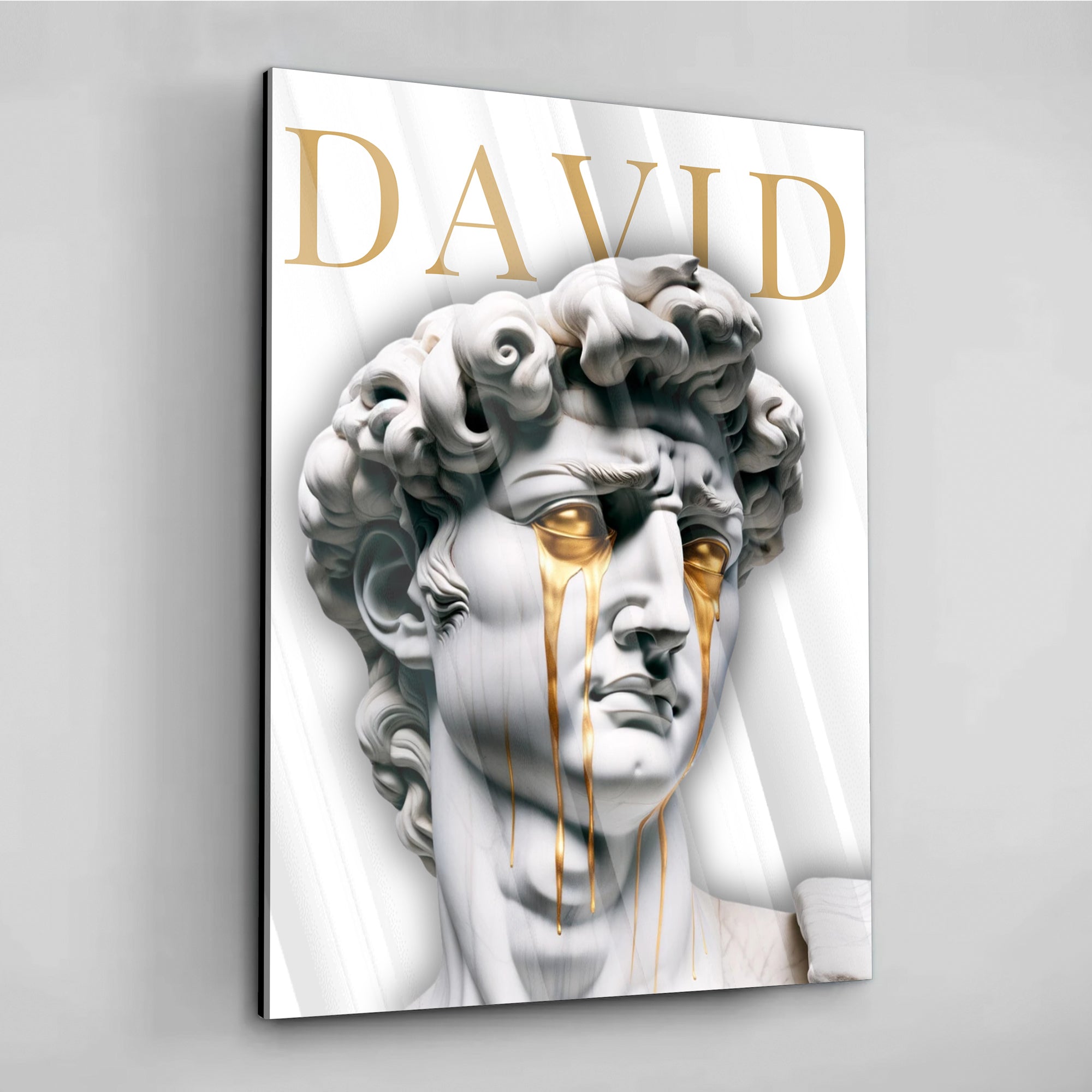 David Golden Tears - Alu Acrylglas