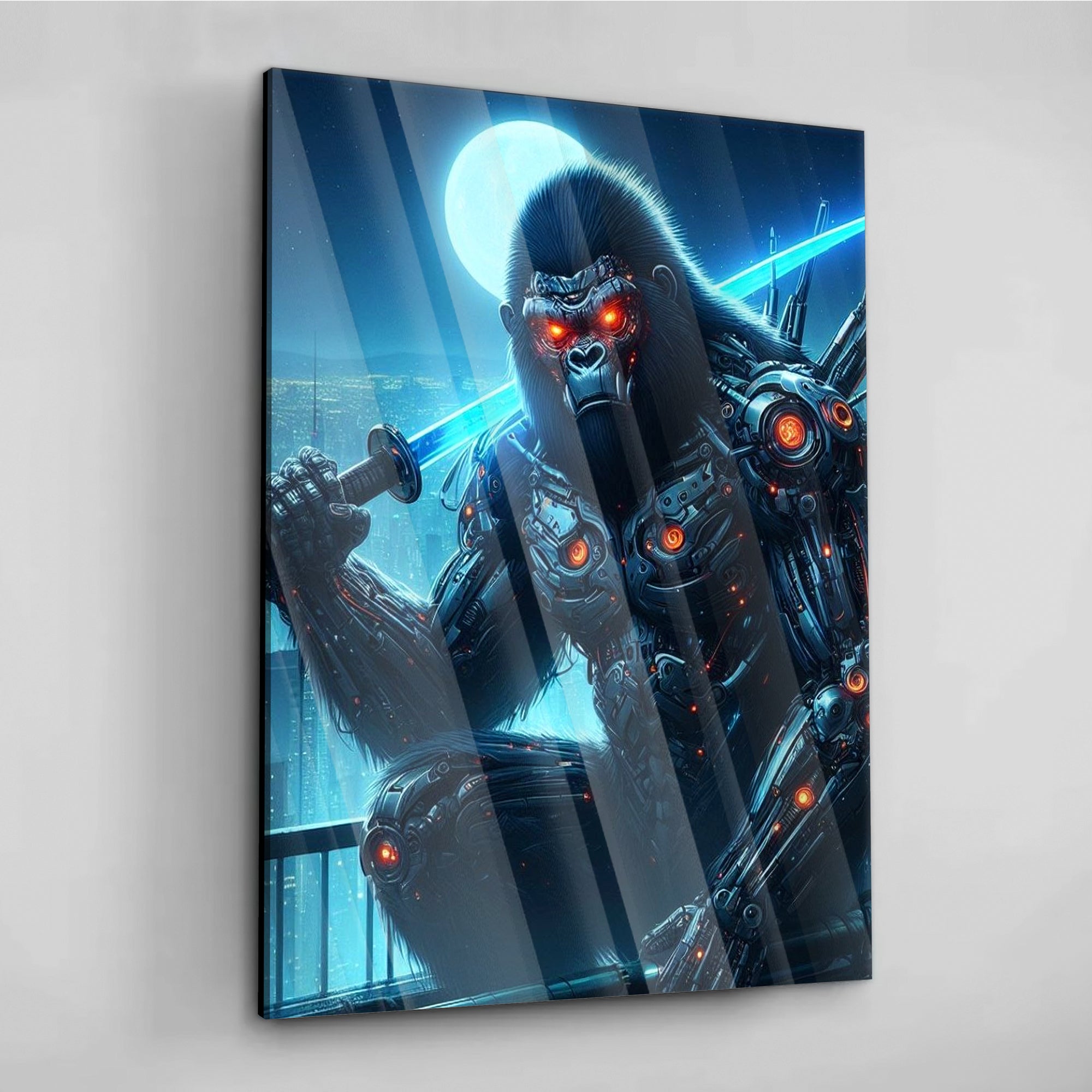 Mech Gorilla - Leinwandbild