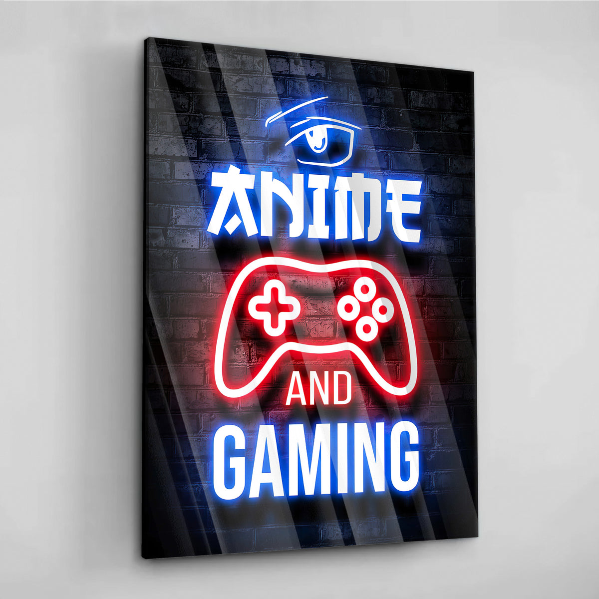 Anime Gaming - aluminum acrylic glass