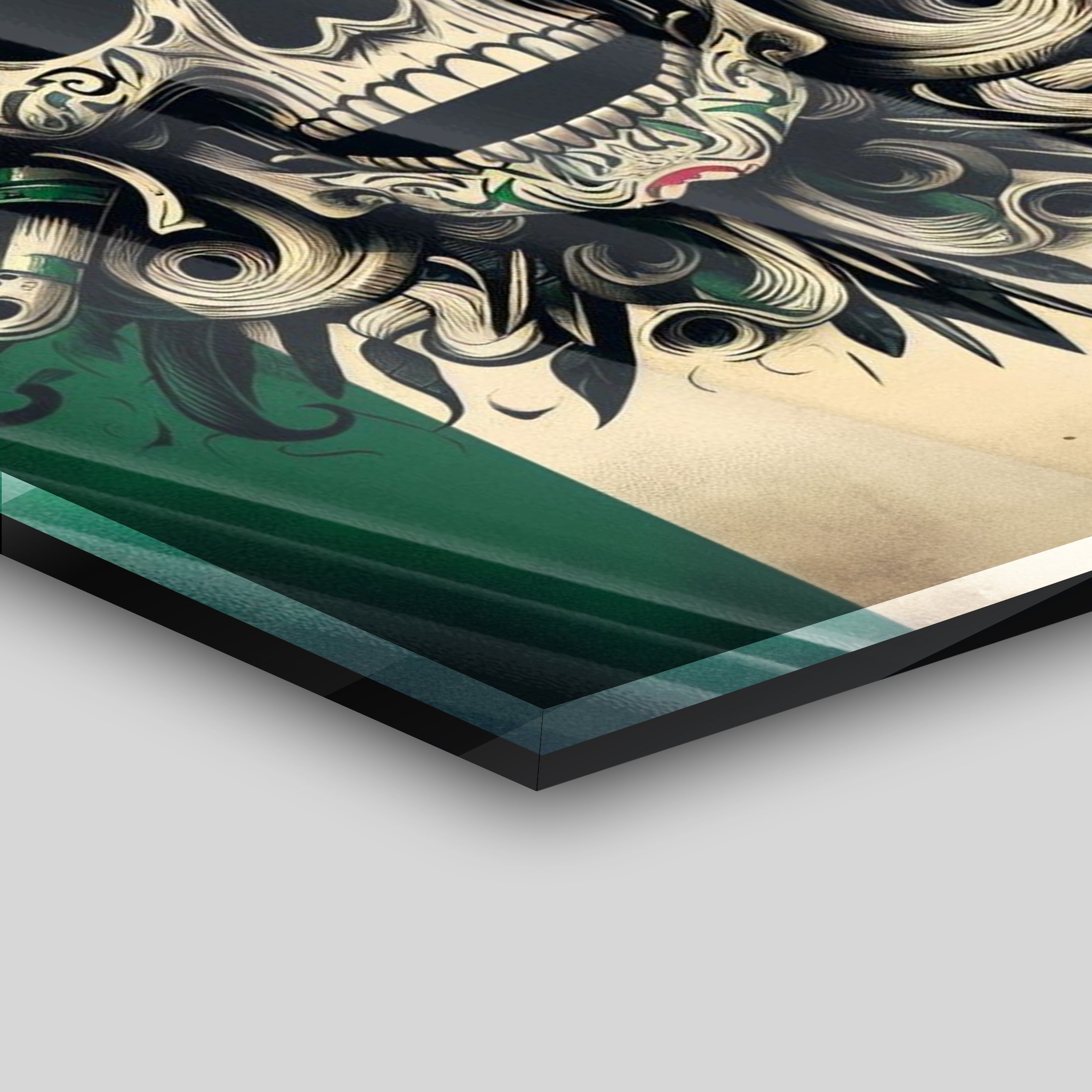 Mexican Skull - Alu Acrylglas