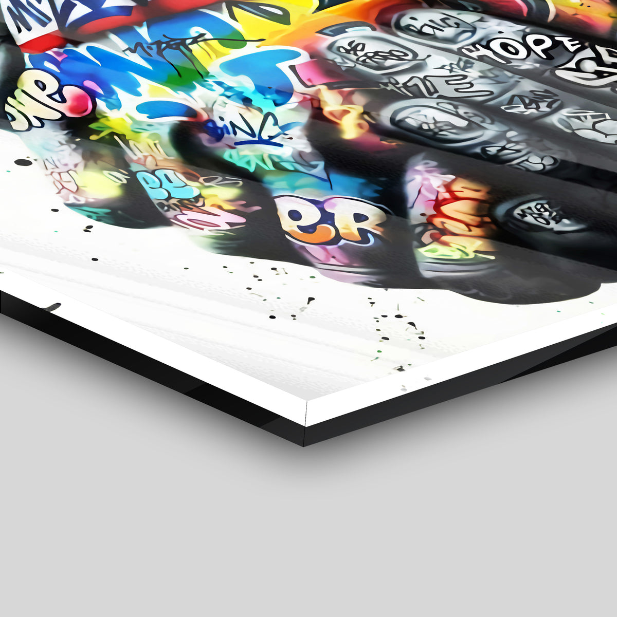 Art Is Love - aluminum acrylic glass