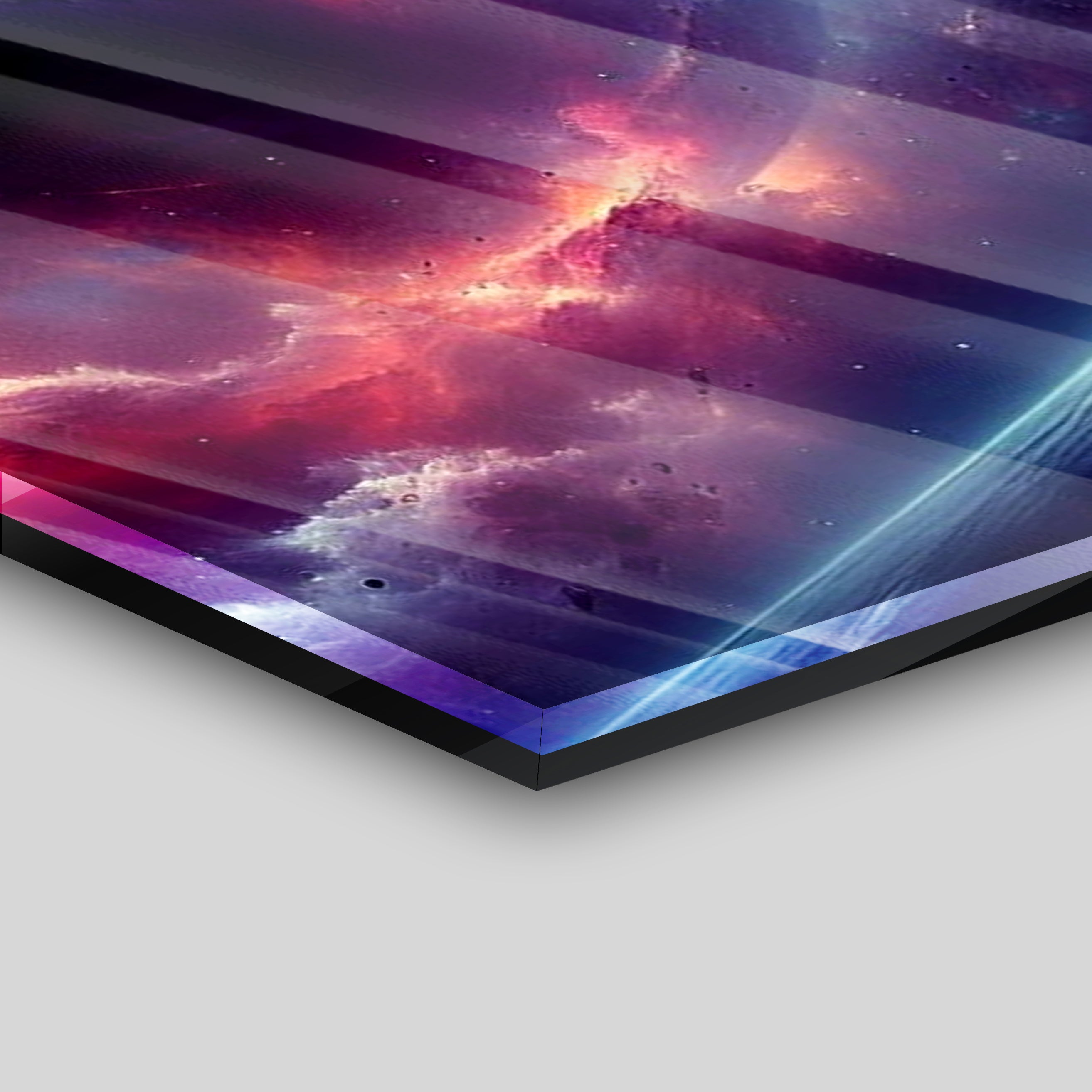 Galaxy Lights - Alu Acrylglas