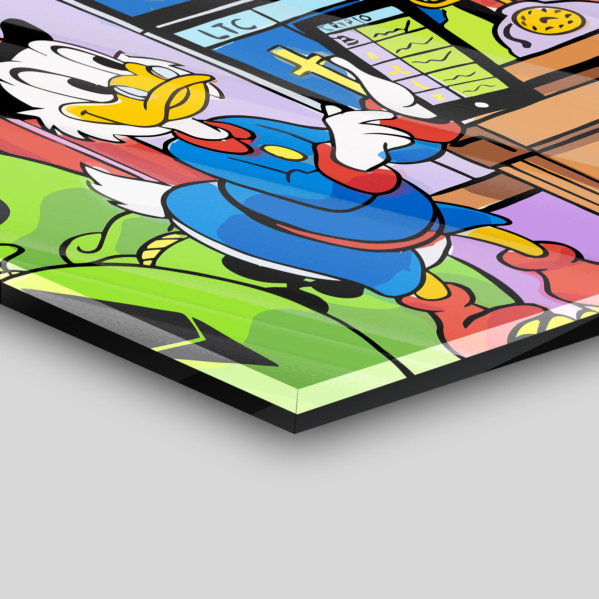 #investtalks - aluminum acrylic glass