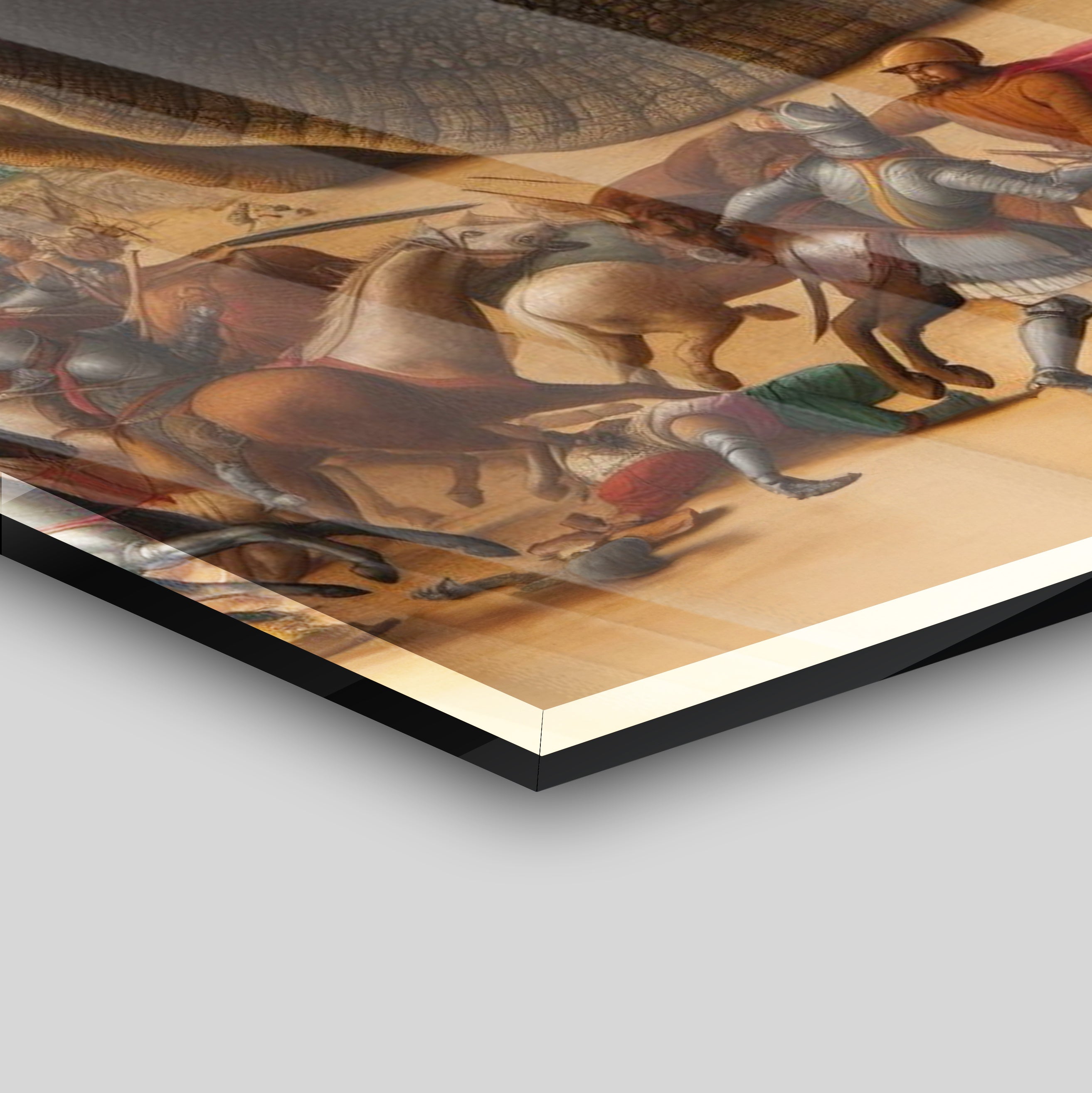 Snail Battle - Alu Acrylglas