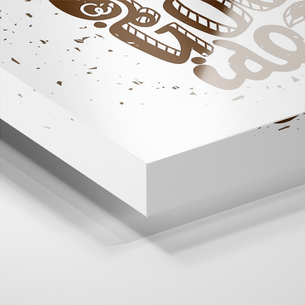 Caffeine Mantra - Acrylglas