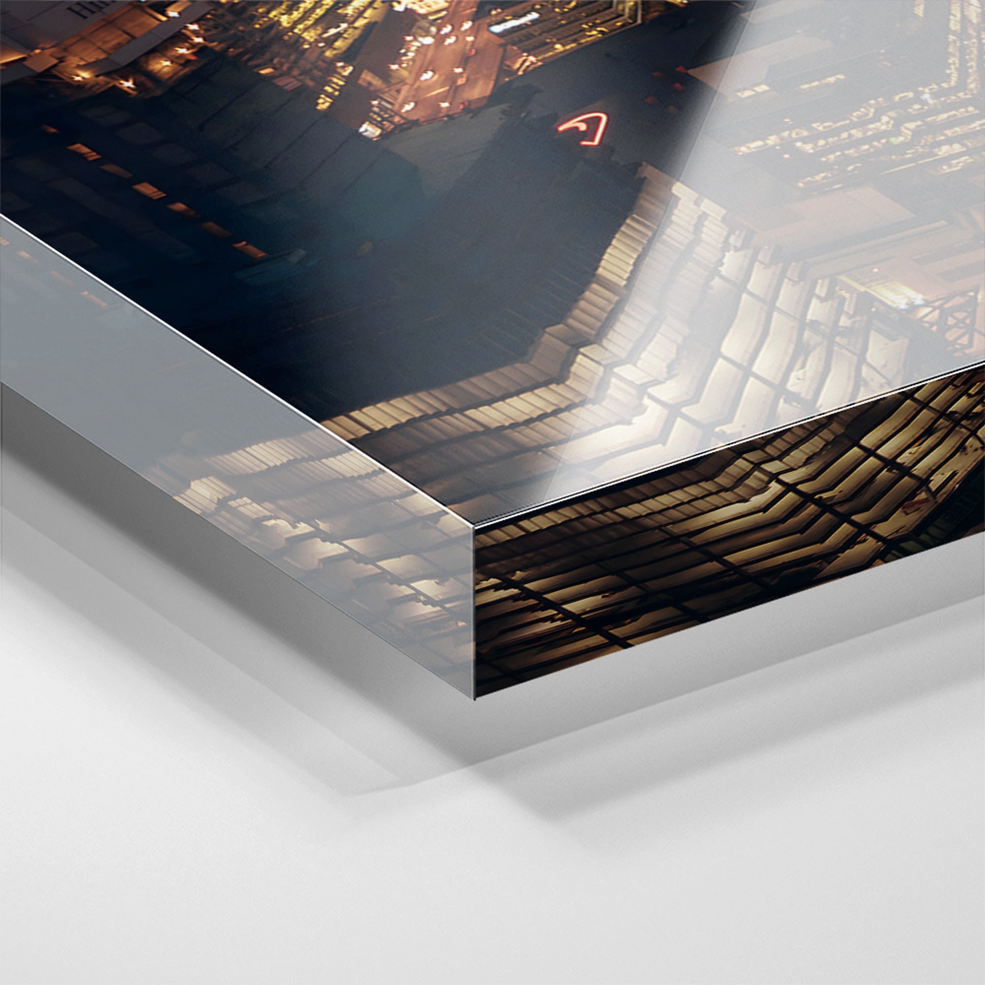 Midnight Metropolis - acrylic glass
