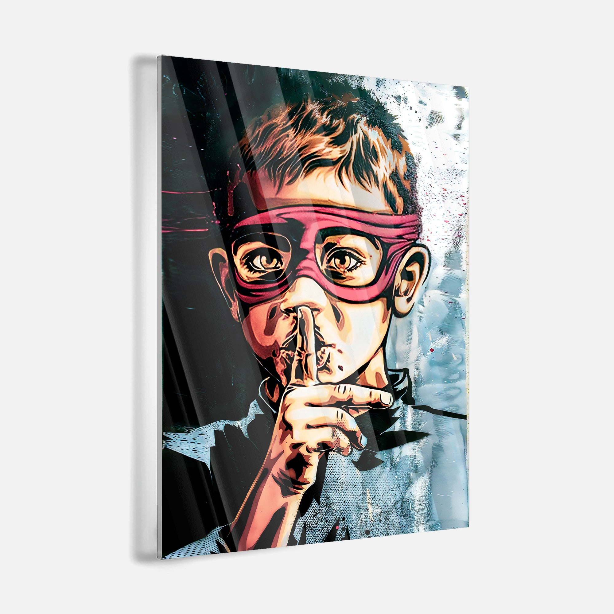 Hush Little Hero - acrylic glass