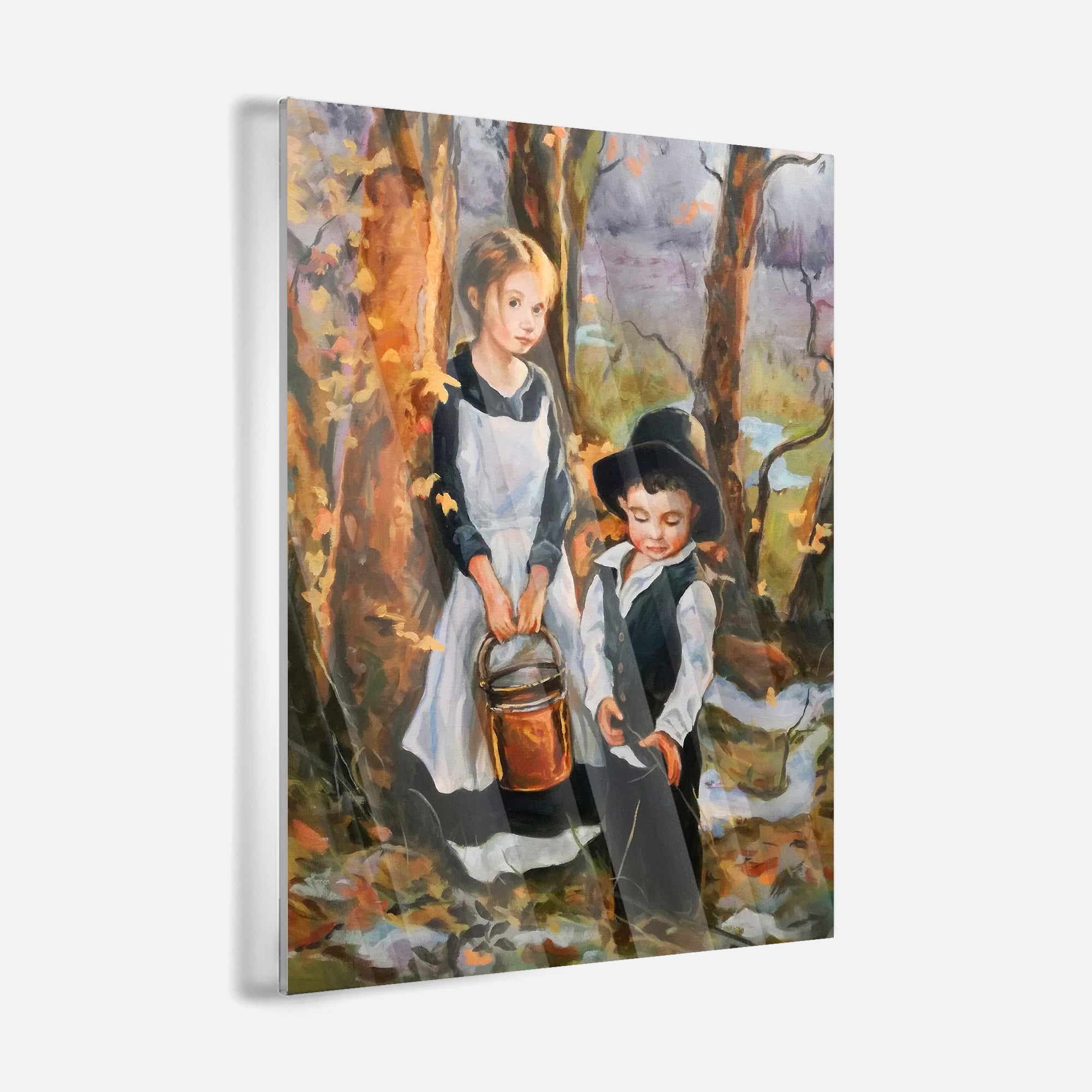 Sibling Adventures - acrylic glass