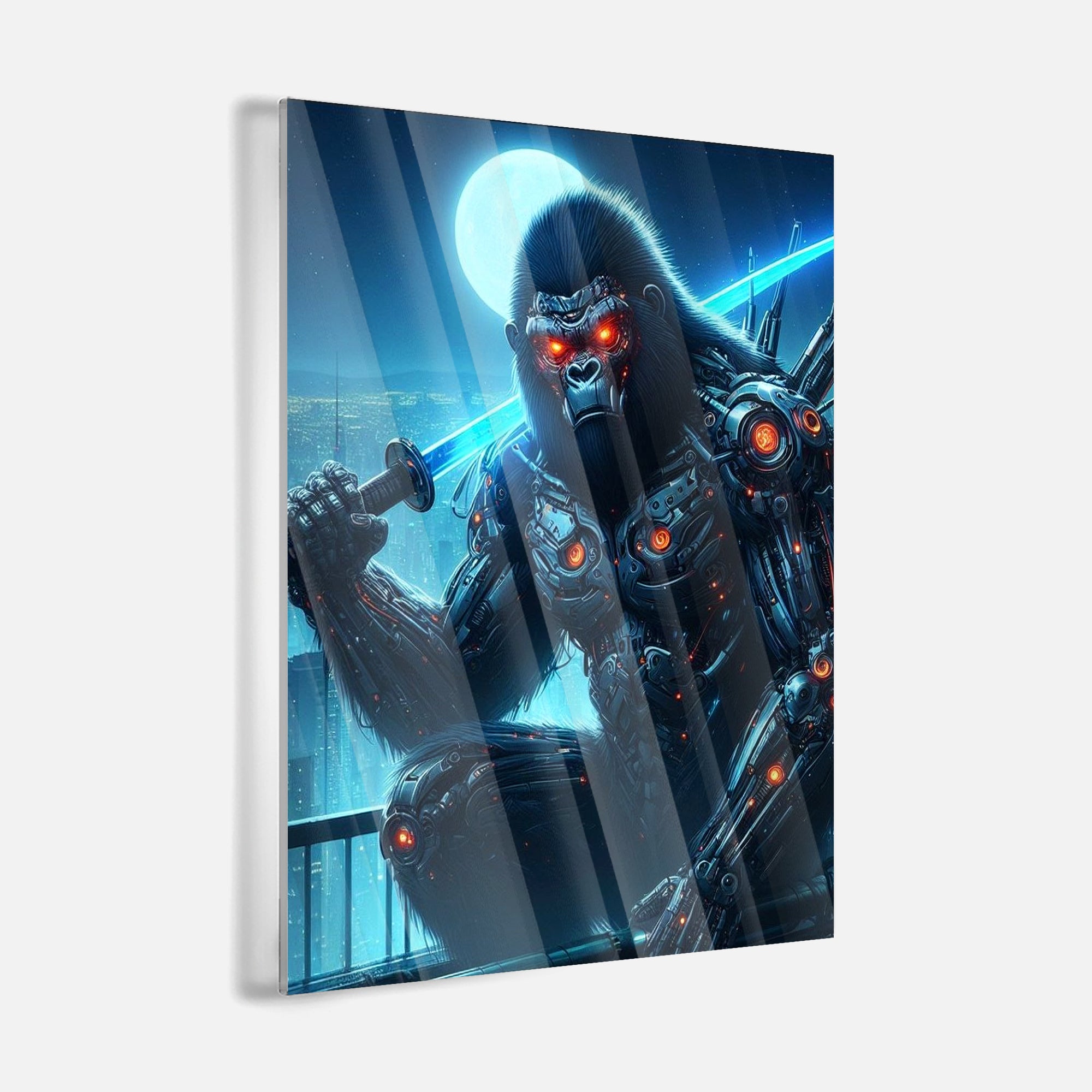 Mech Gorilla - Leinwandbild