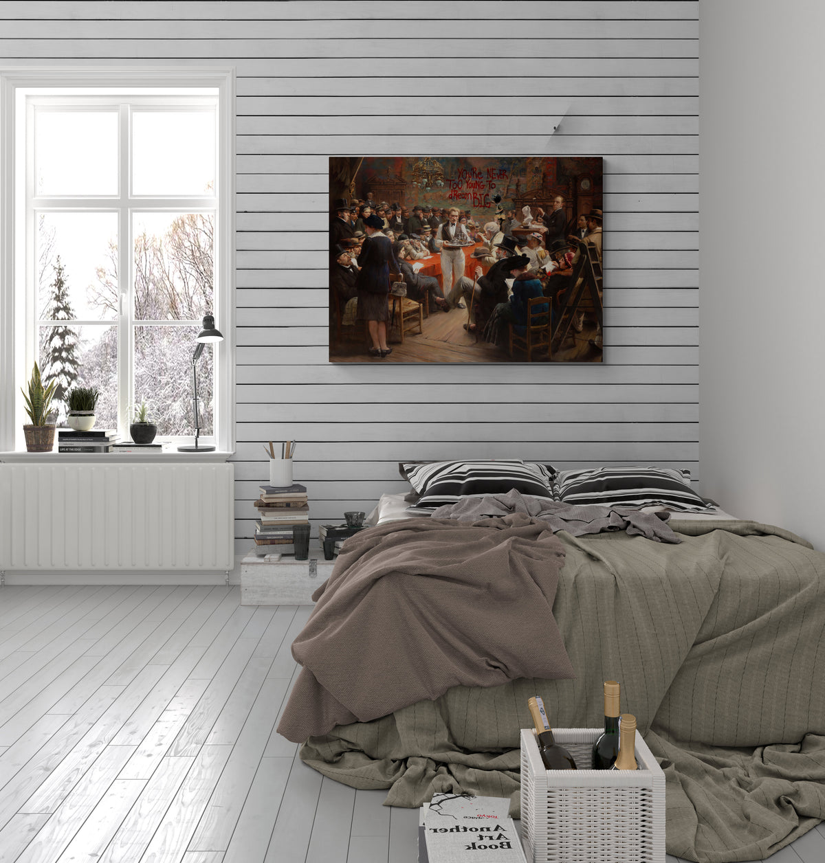 Never Stop Dreaming - Leinwandbild