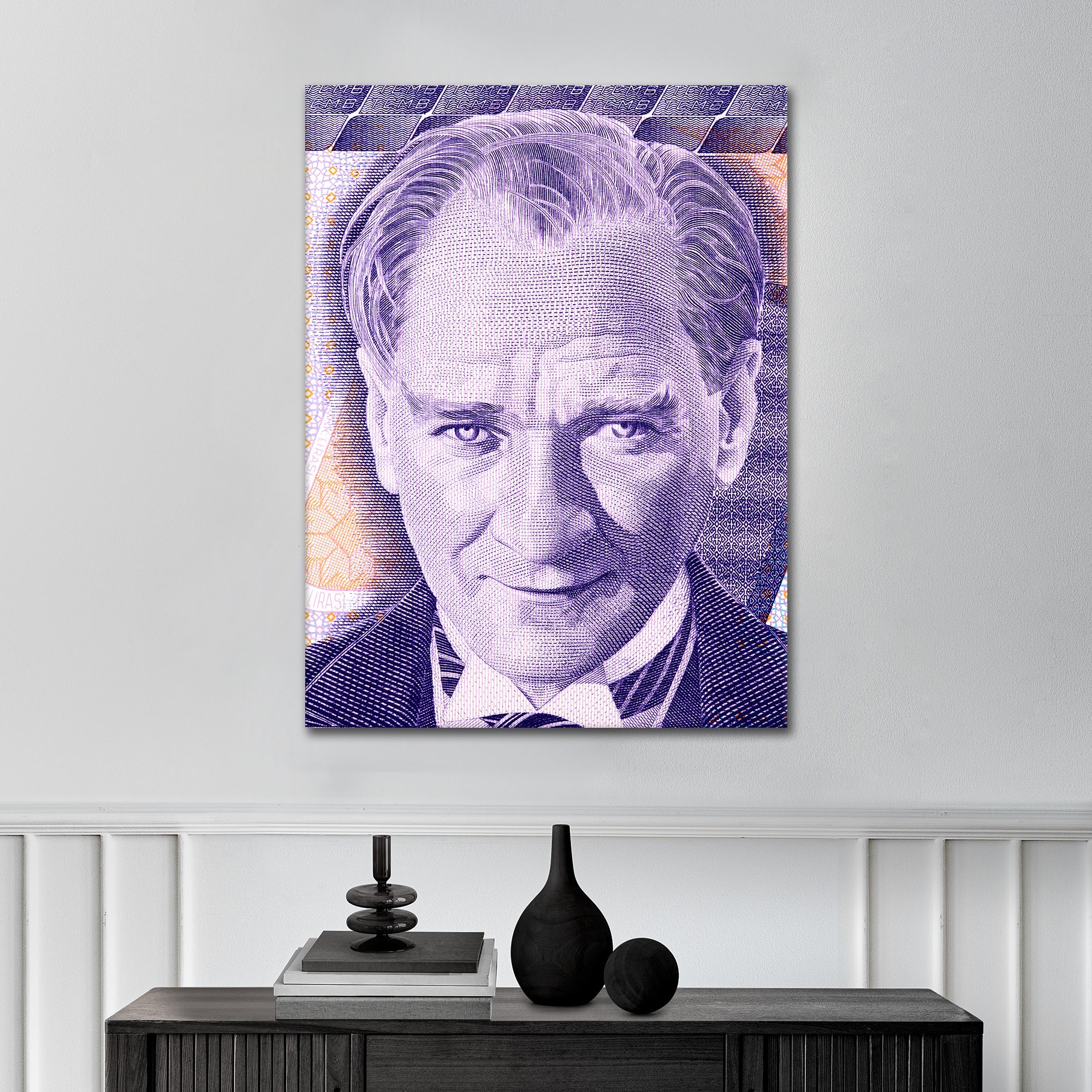 Ataturk Purple - Poster