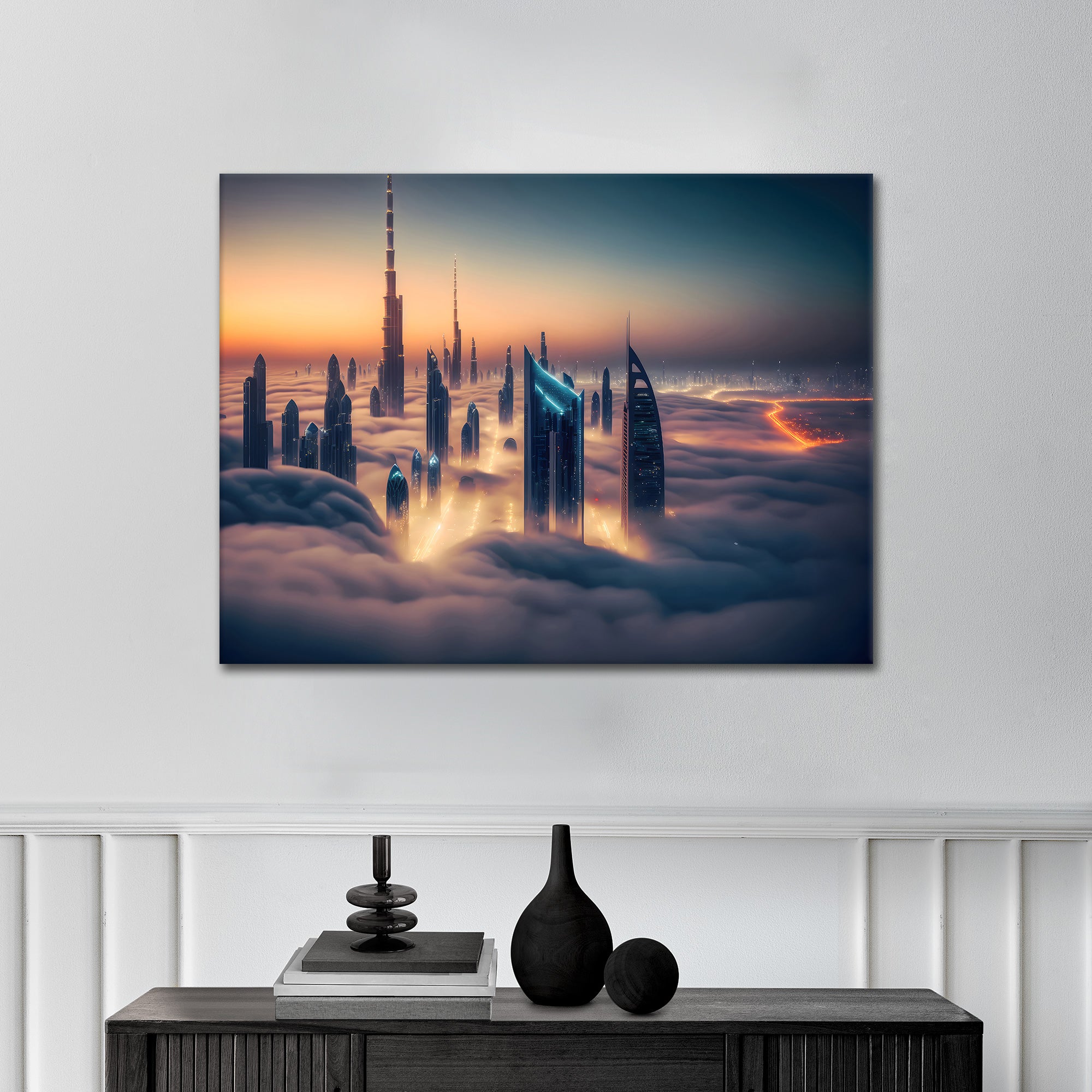 Sky City - Alu Acrylglas