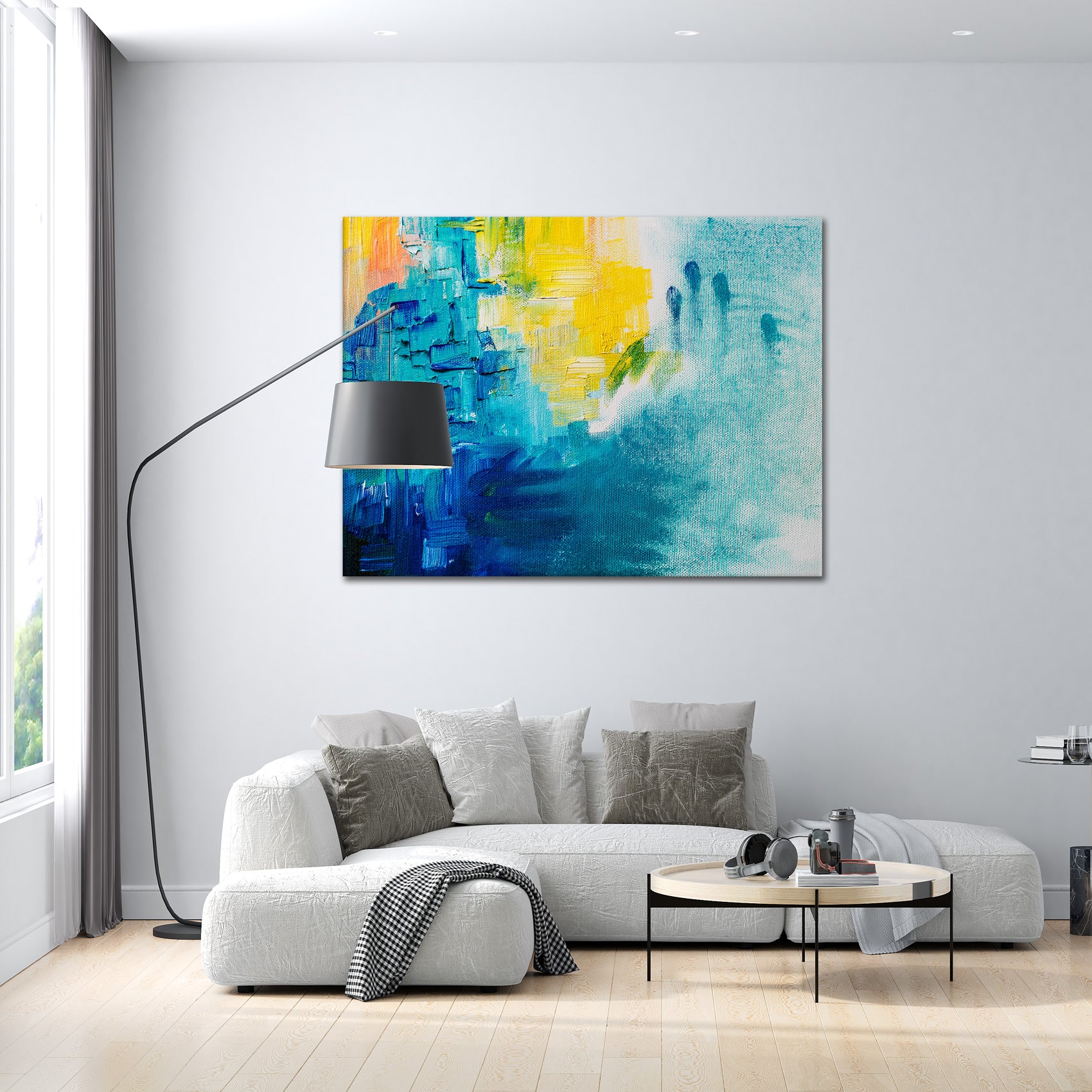 Cold Gradient - Alu Acrylglas