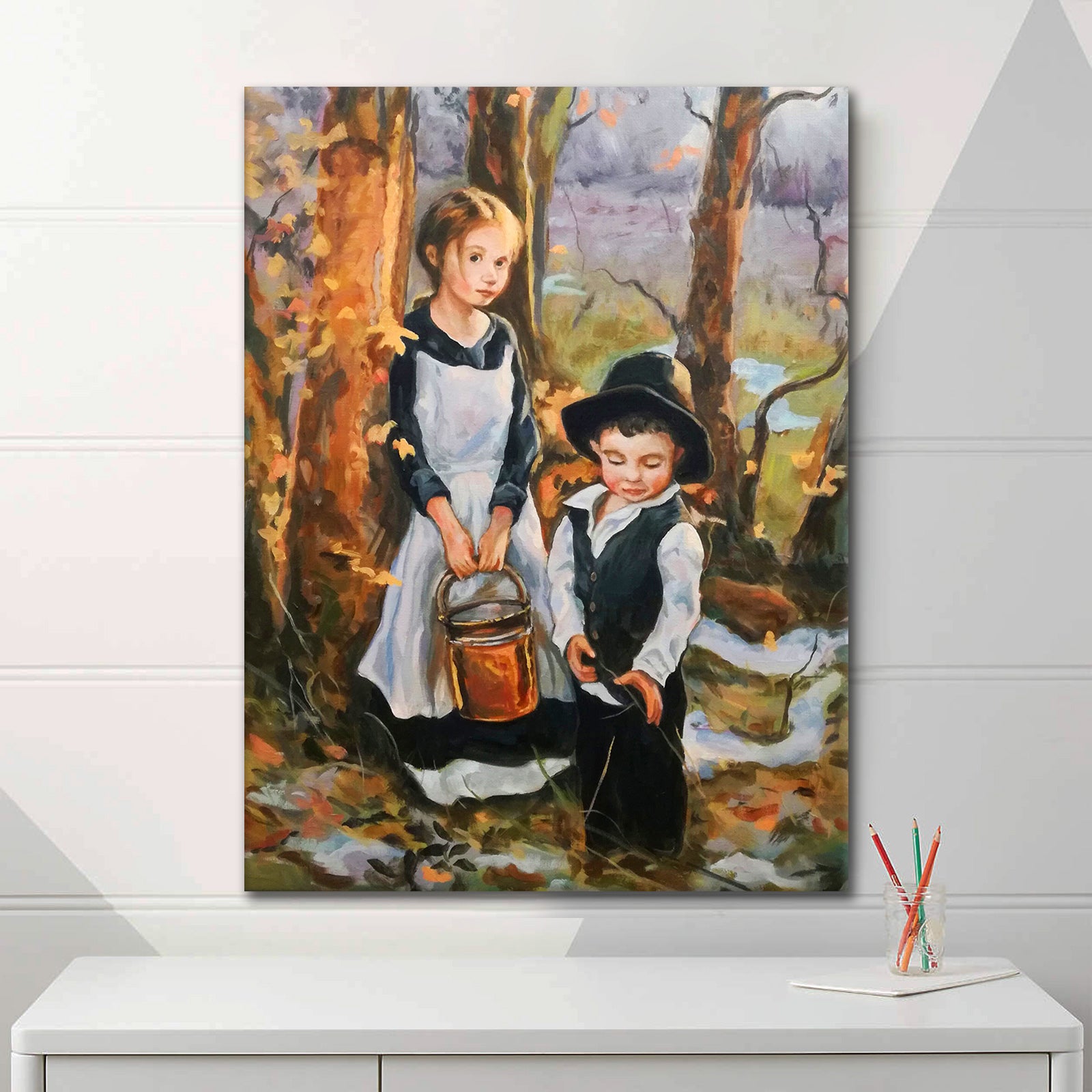 Sibling Adventures - acrylic glass