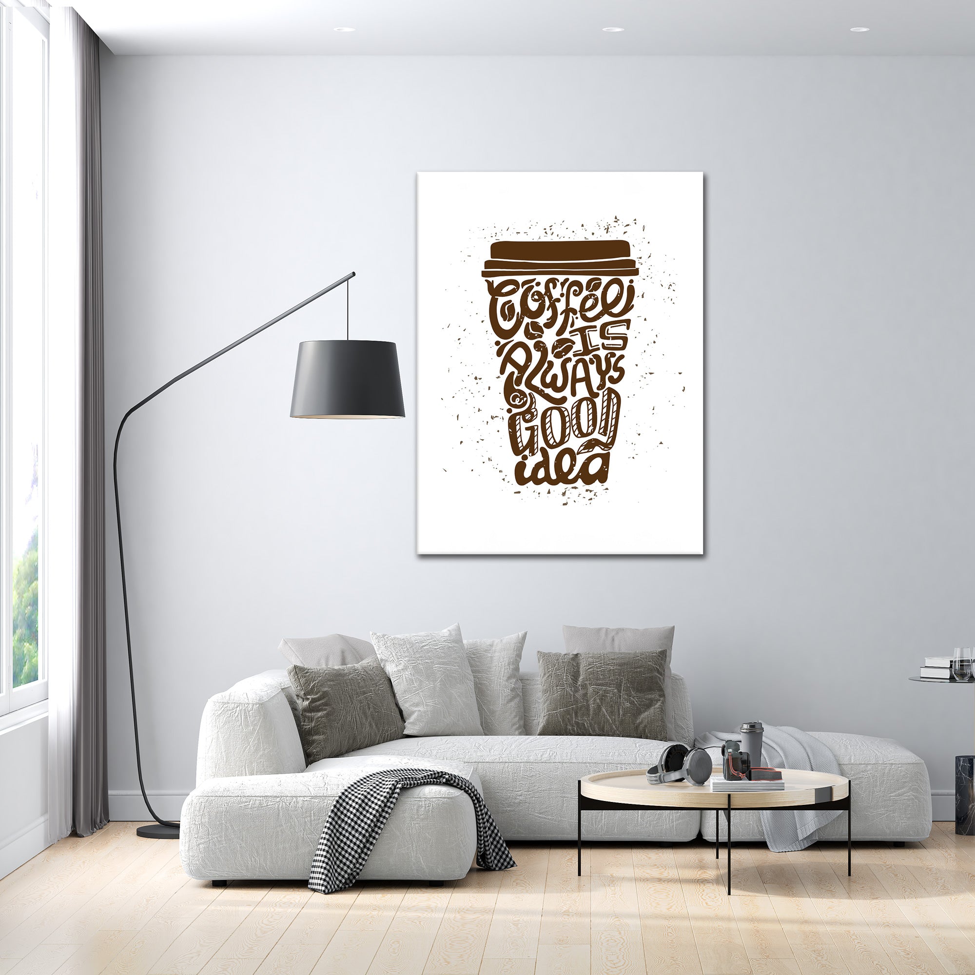 Caffeine Mantra - Acrylglas