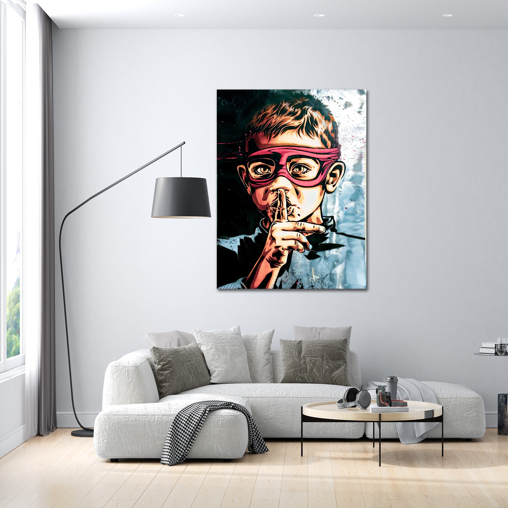 Hush Little Hero - acrylic glass