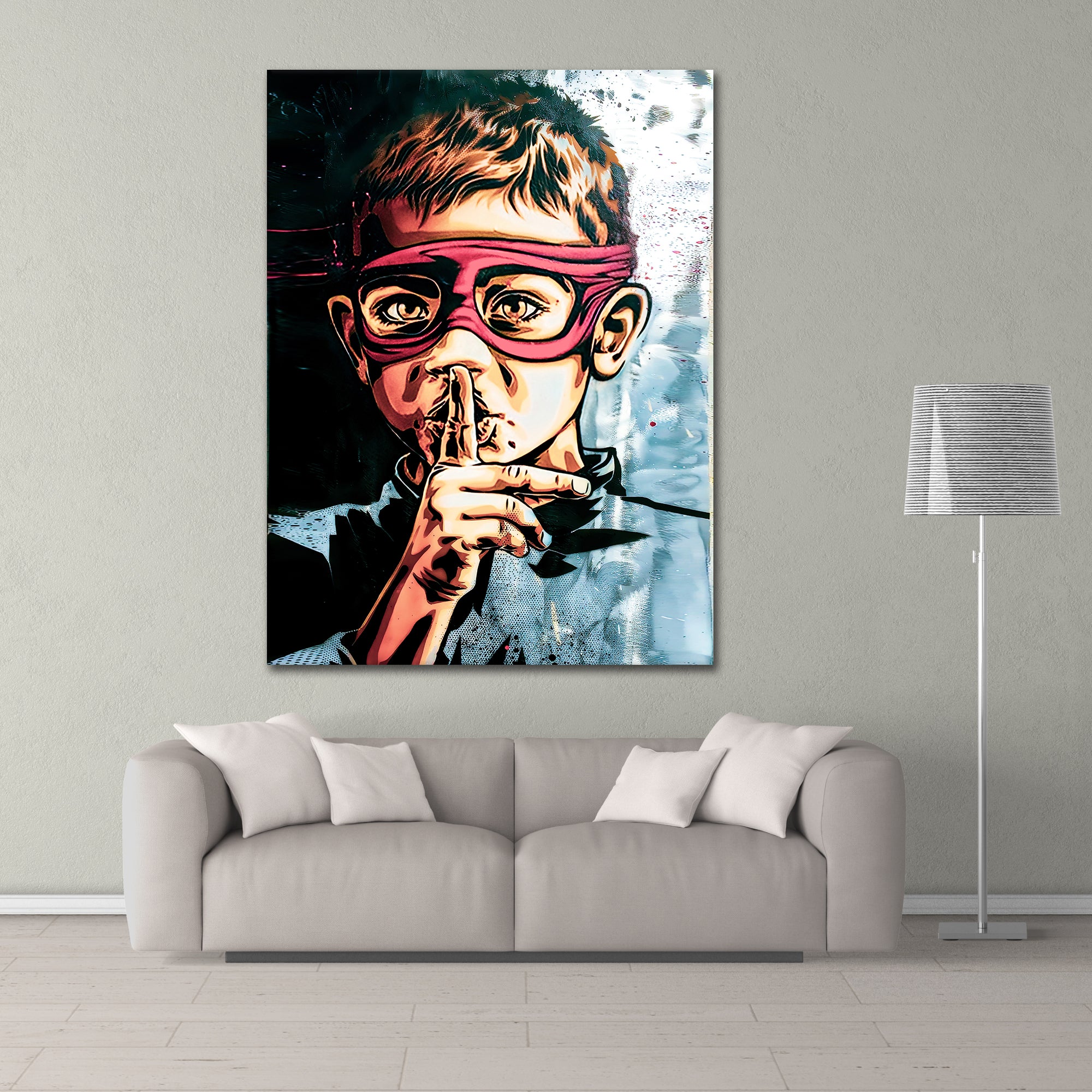 Hush Little Hero - acrylic glass