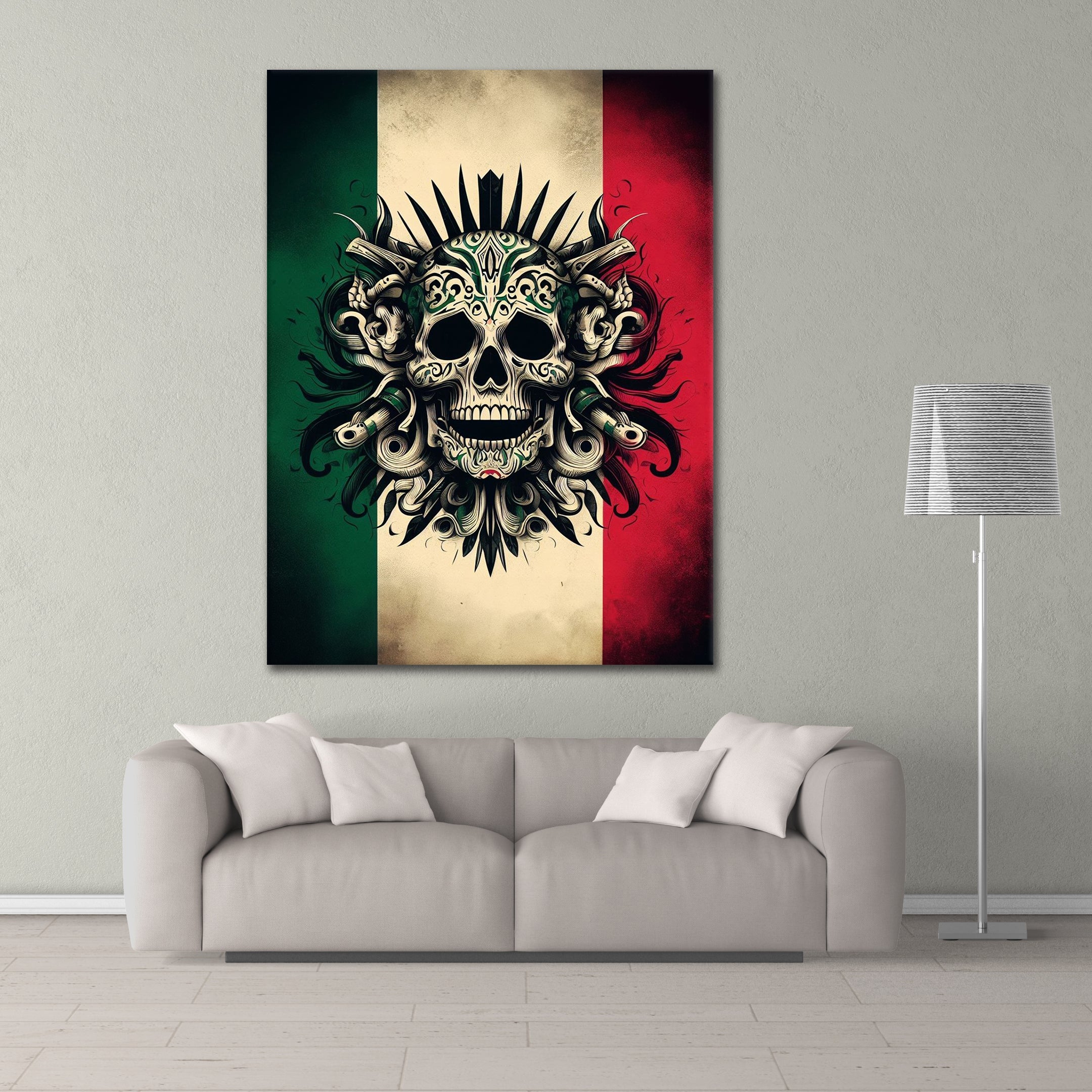 Mexican Skull - Leinwandbild
