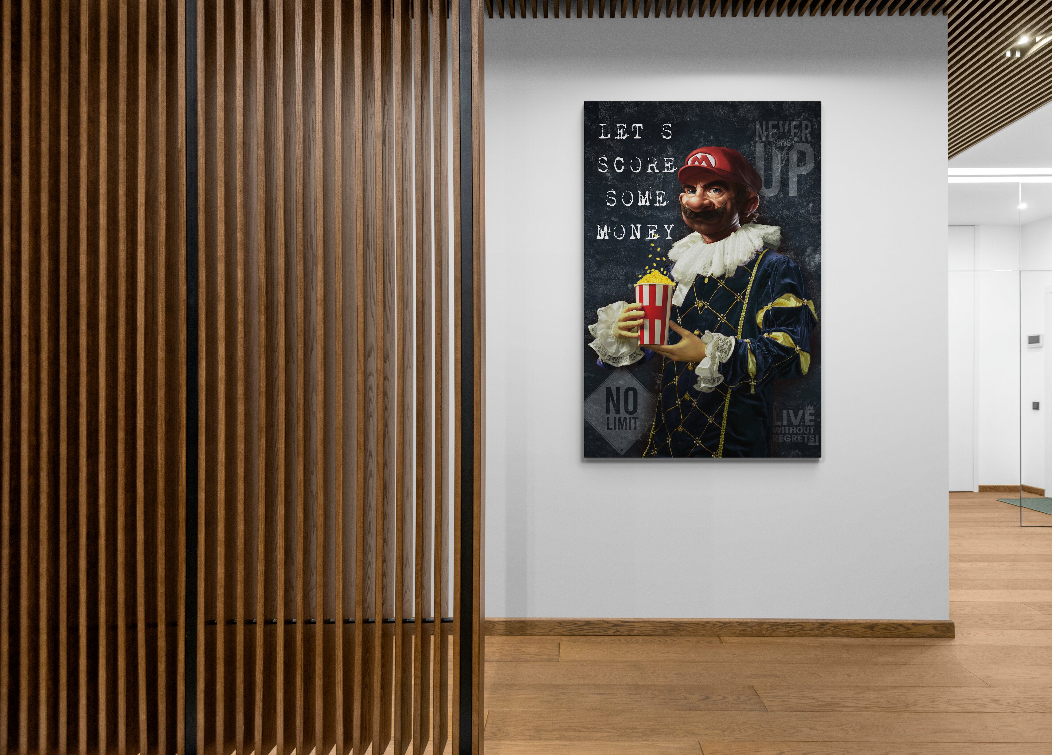 Die Münzenjagd - Alu Acrylglas