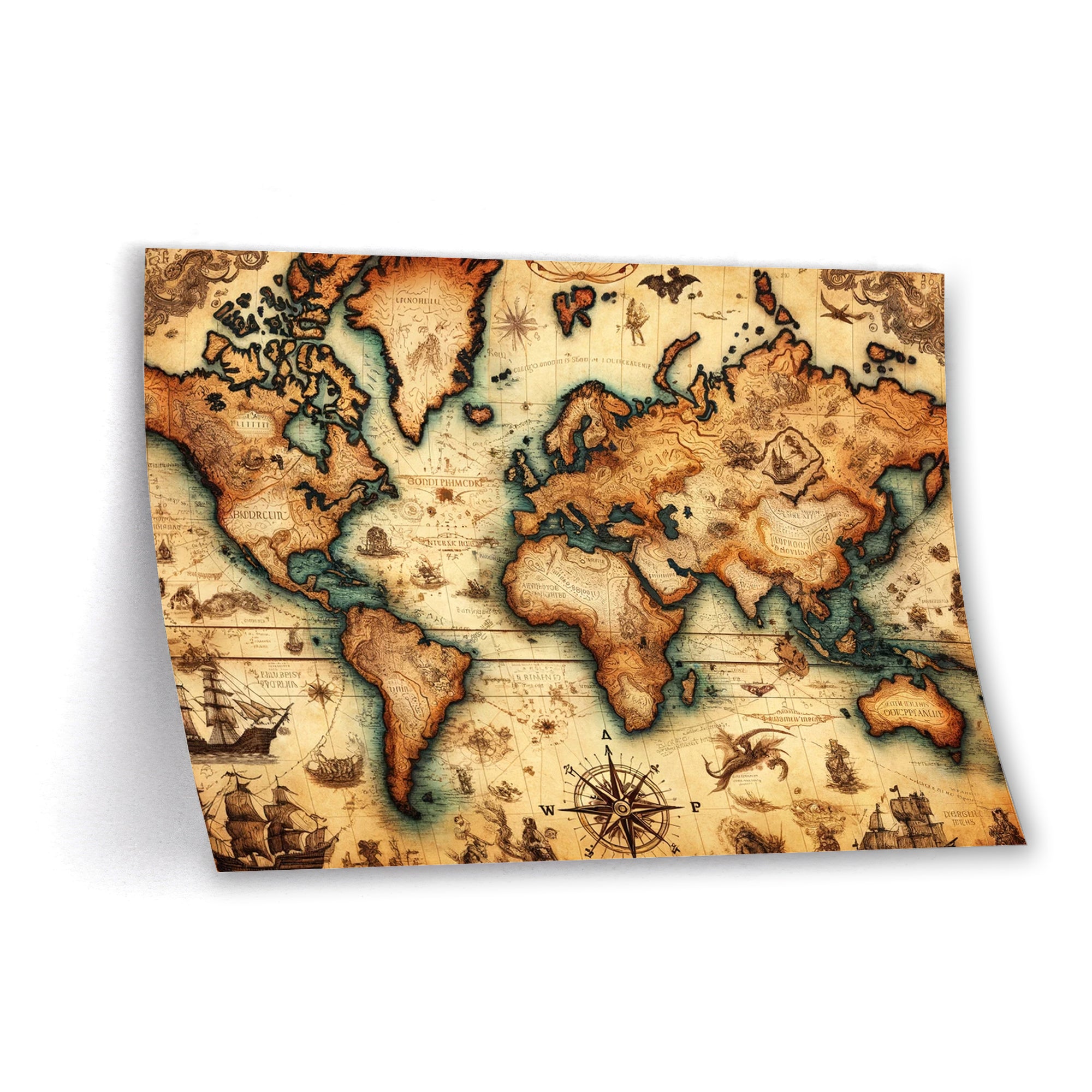 Old World - Leinwandbild