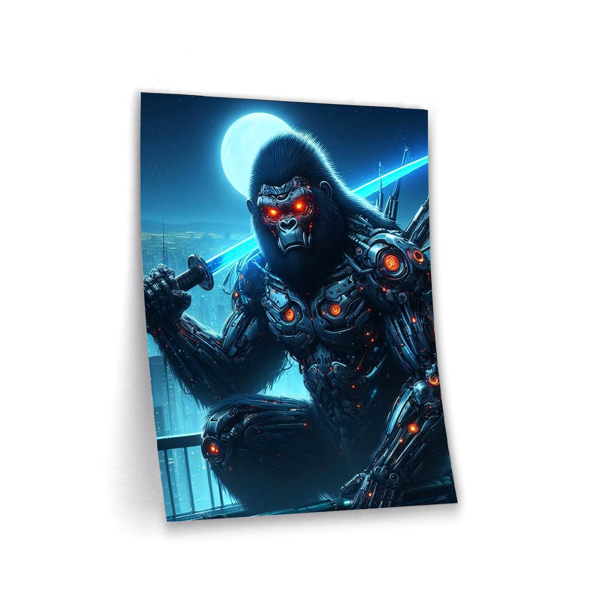 Mech Gorilla - Leinwandbild