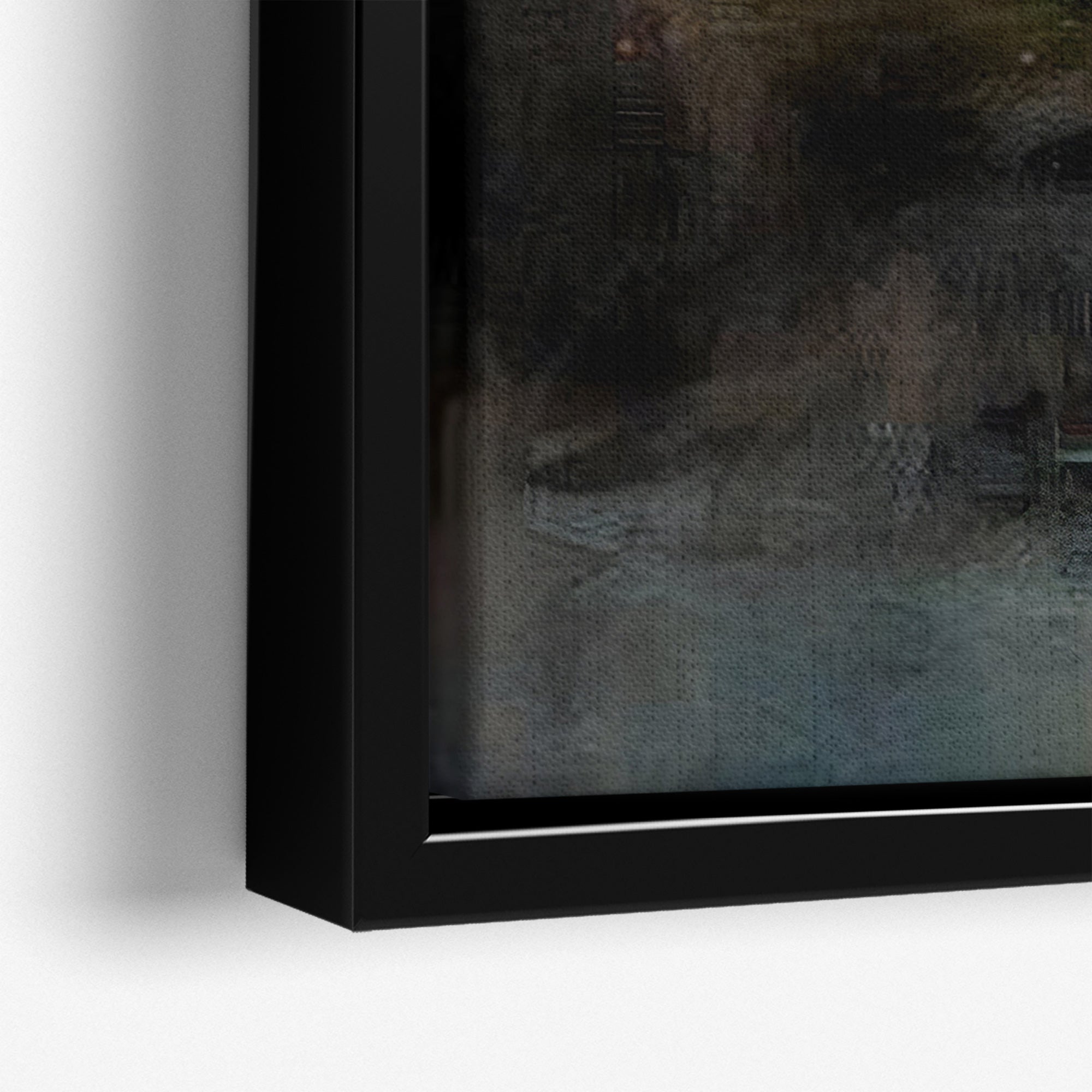 Meditative Splashes - Leinwandbild