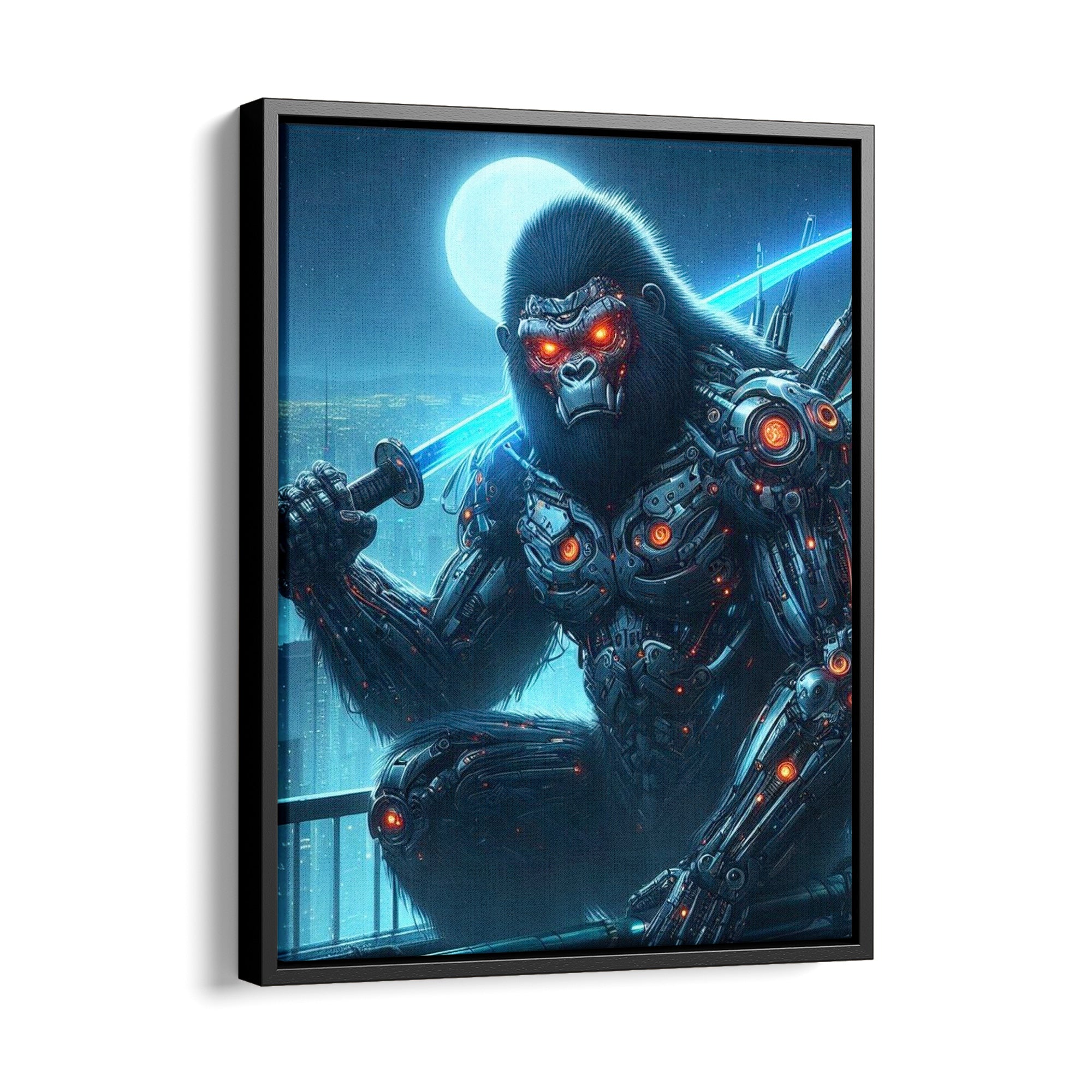 Mech Gorilla - Leinwandbild