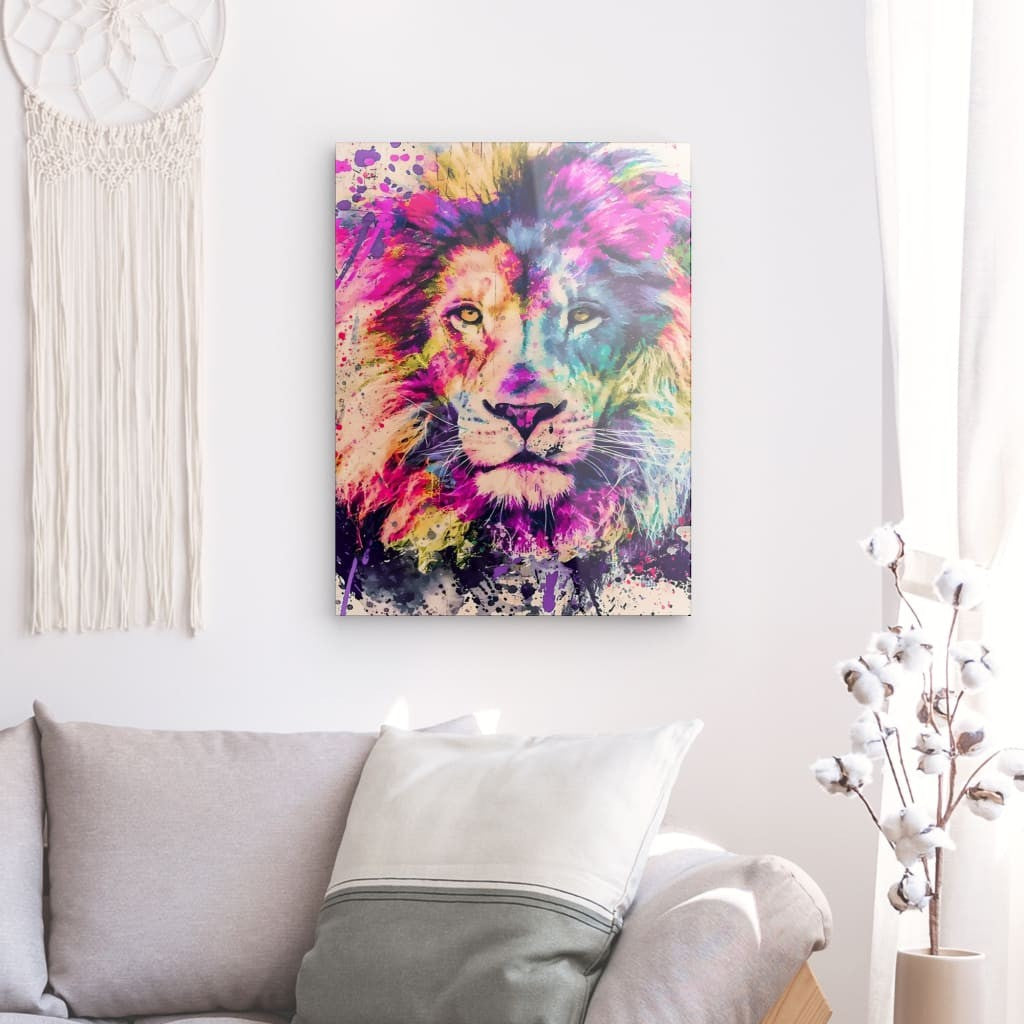 Colorful Majesty - Alu Acrylglas