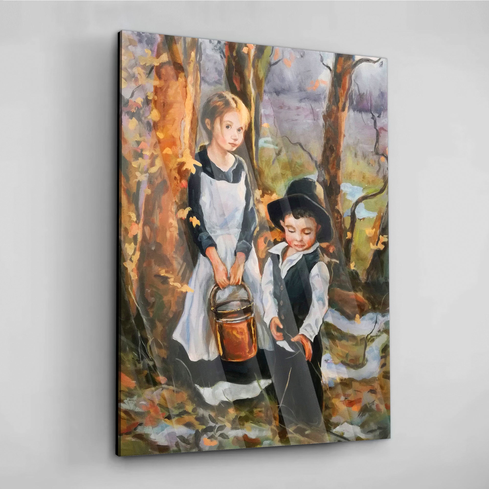 Sibling Adventures - canvas picture