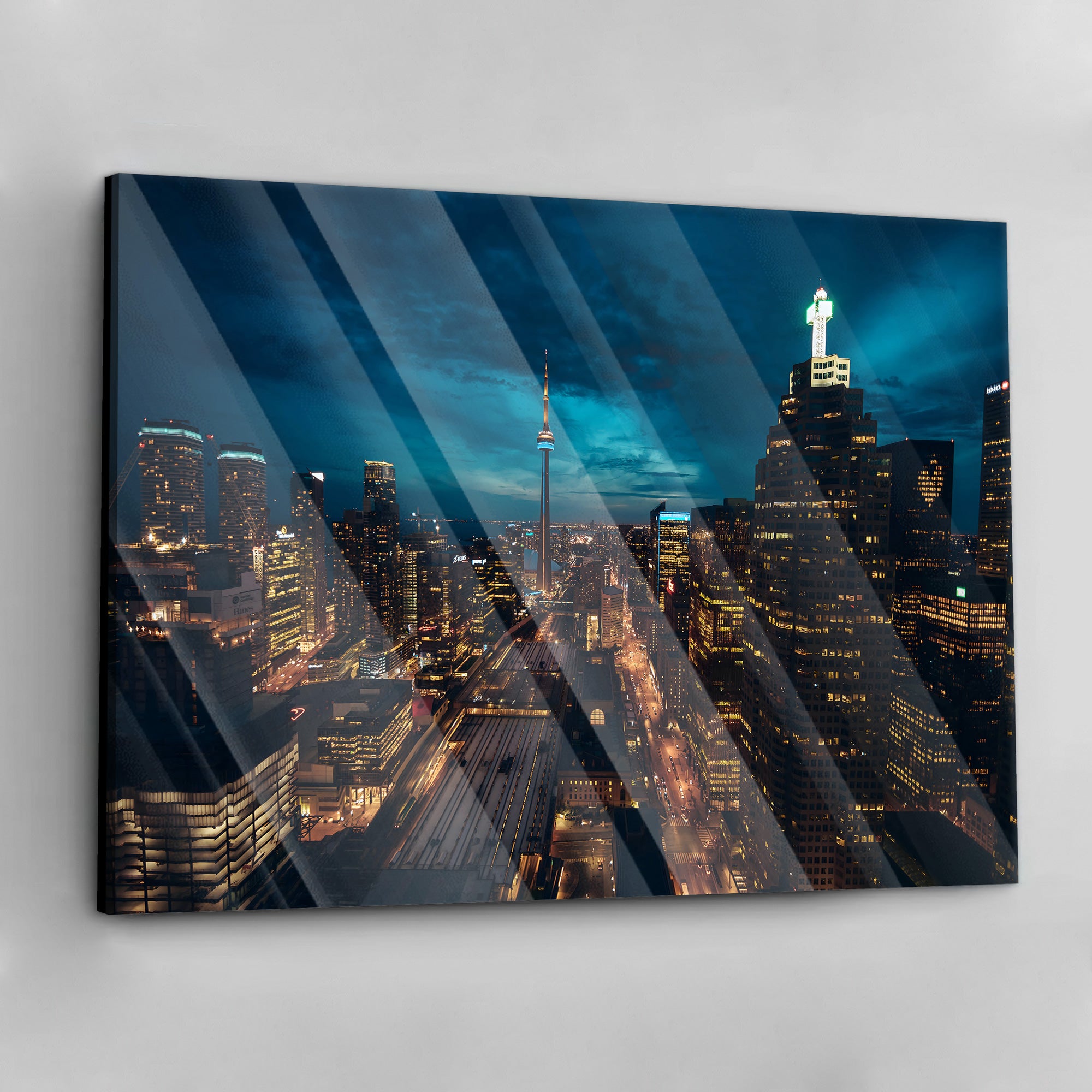 Midnight Metropolis - canvas picture