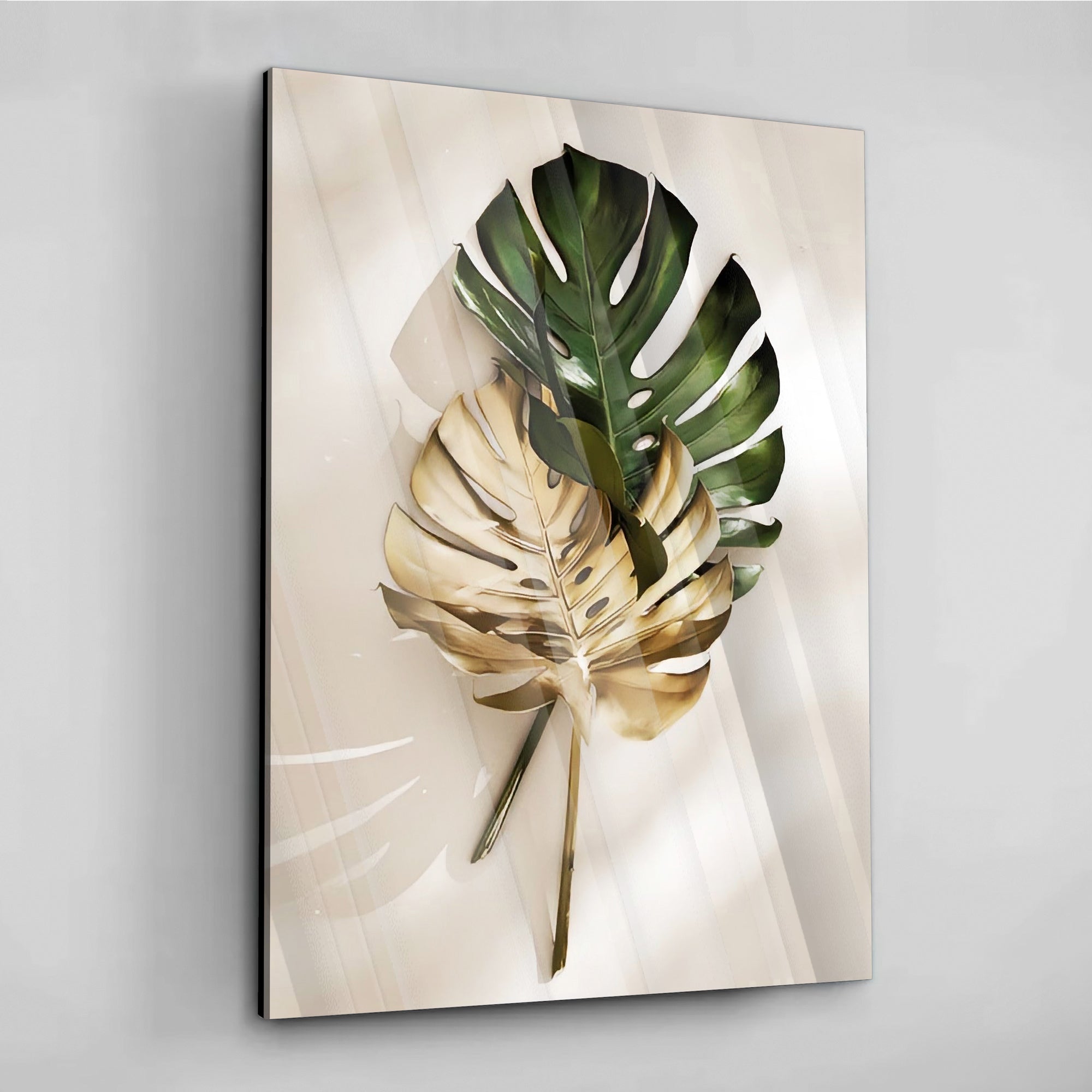 Aesthetic Leaves - aluminum acrylic glass