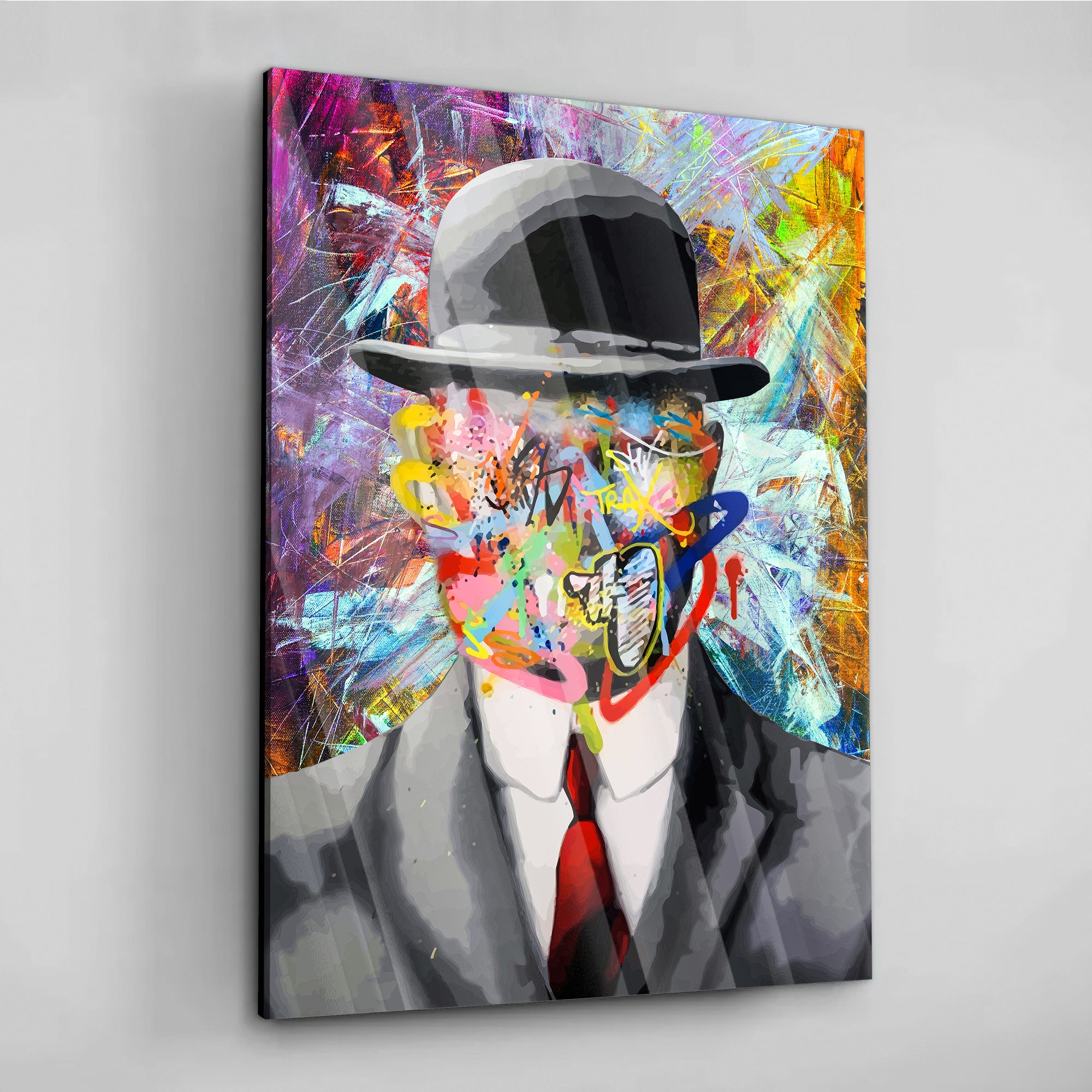 Graffiti Elegance - aluminum acrylic glass