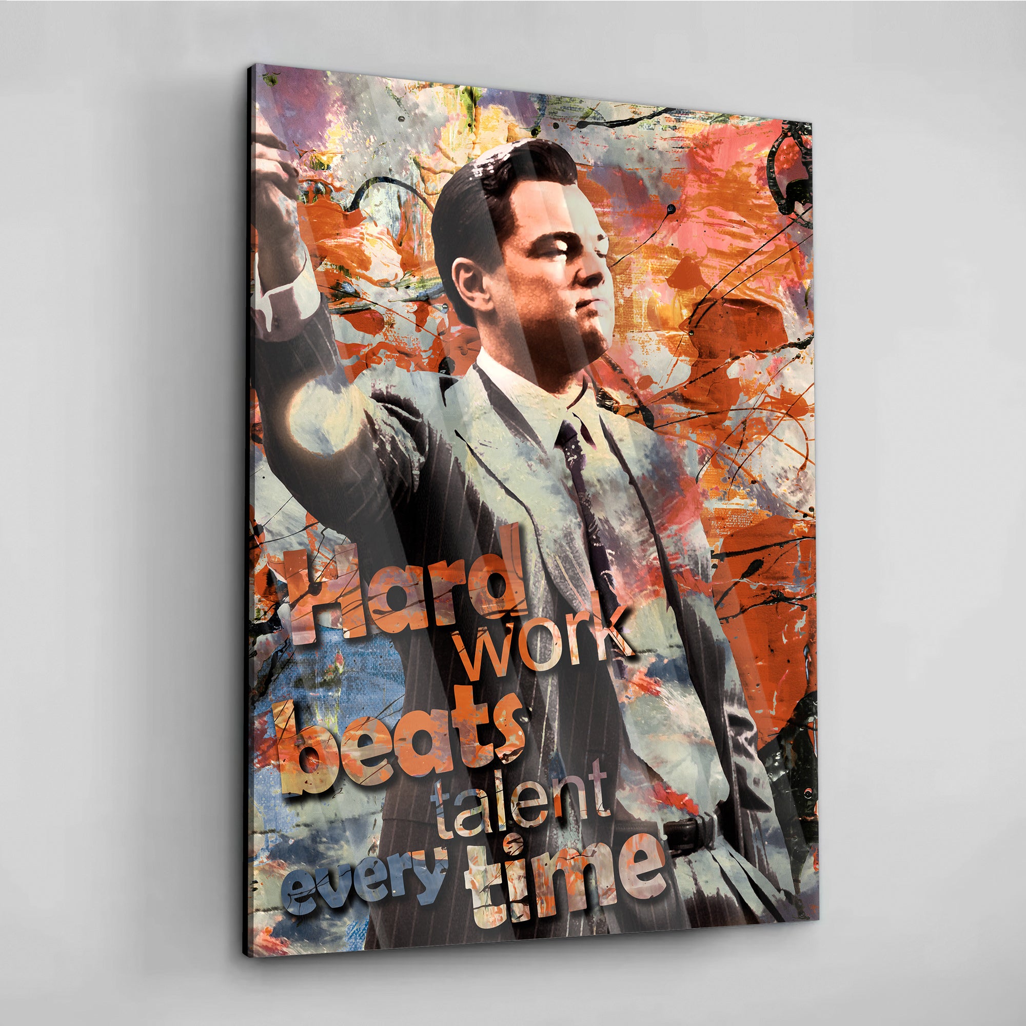 Hard Work Beats Talent - canvas picture