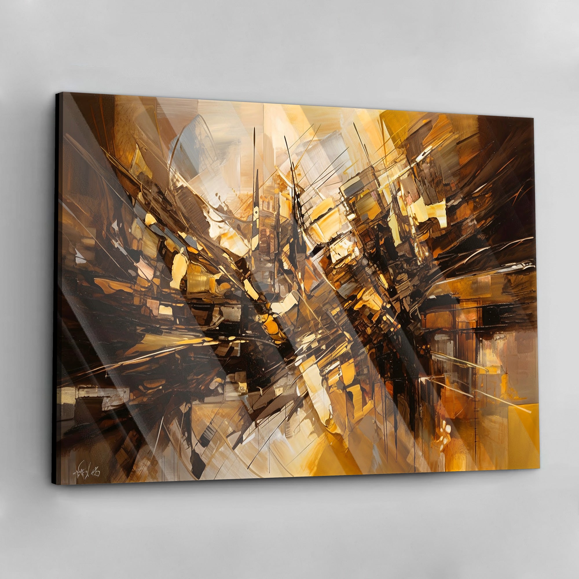 Golden Hues - canvas picture