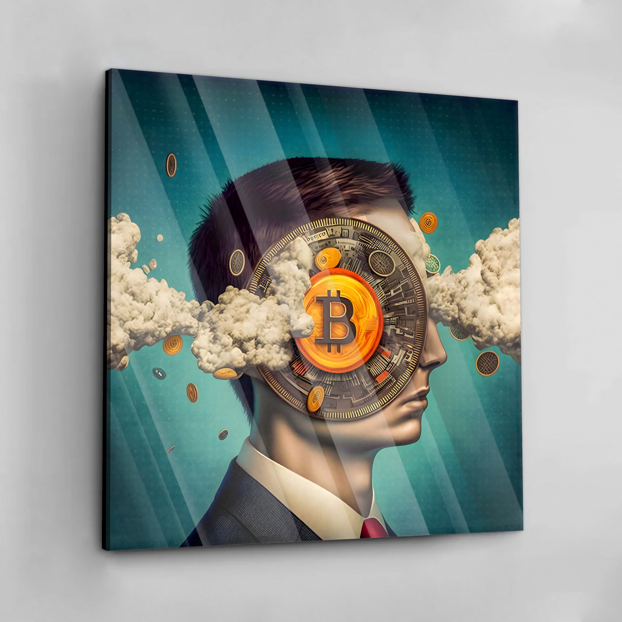 Bitcoin Boom - Canvas Picture