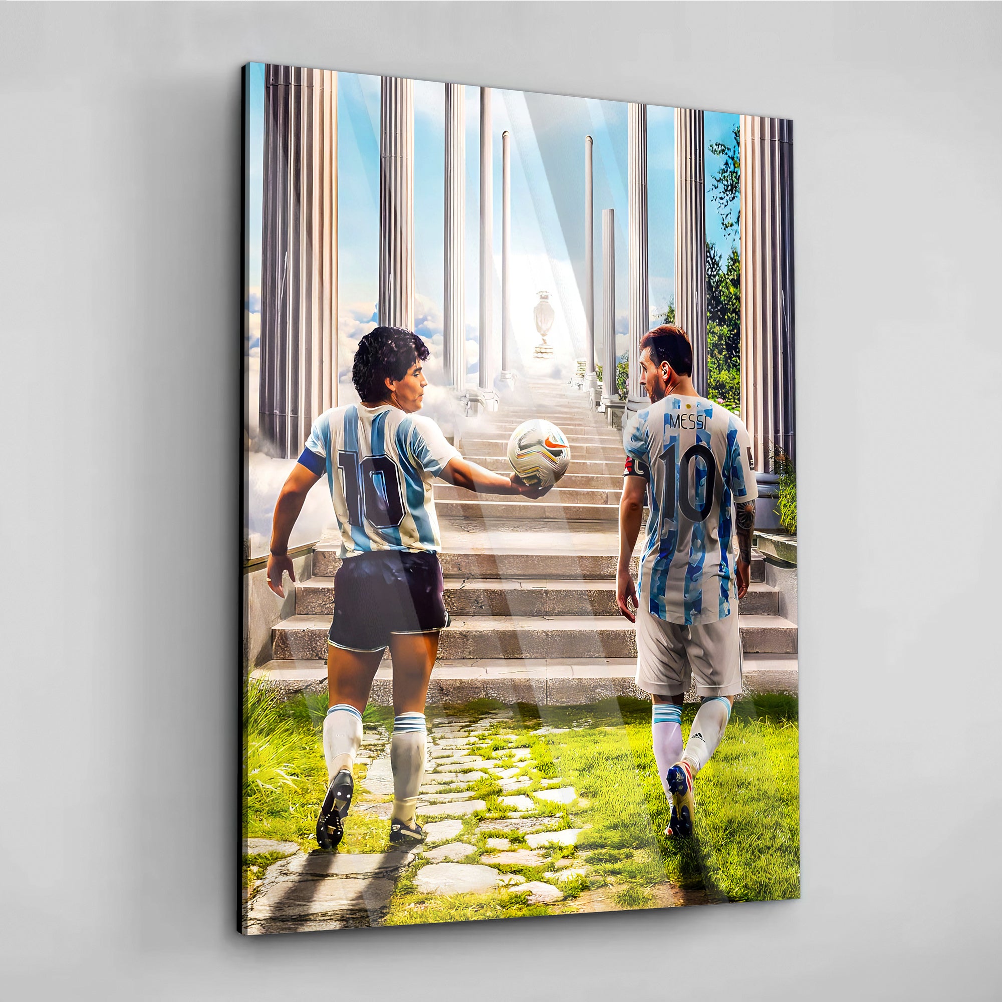 Football Olympus - canvas picture