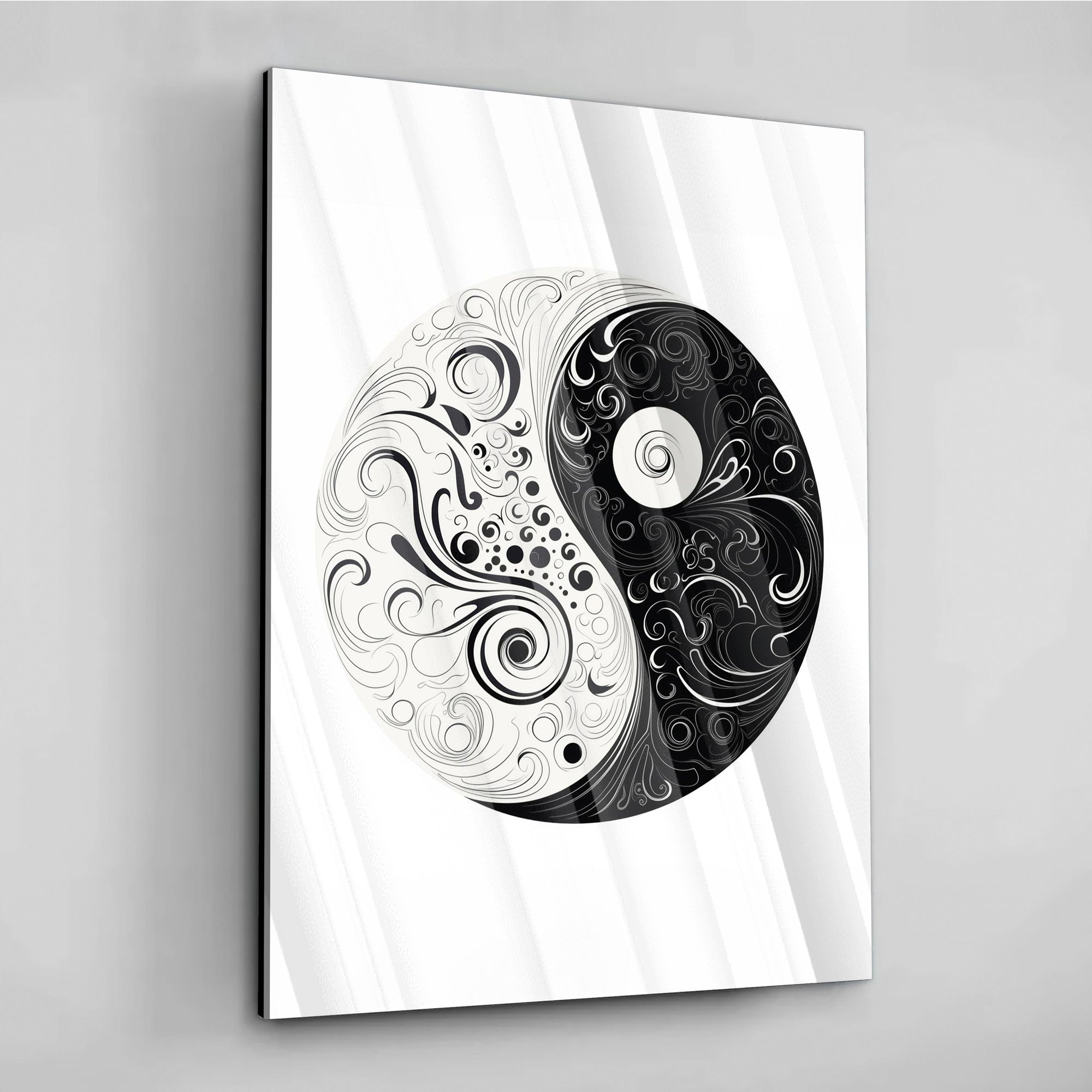 Yin Yang Flow - Leinwandbild