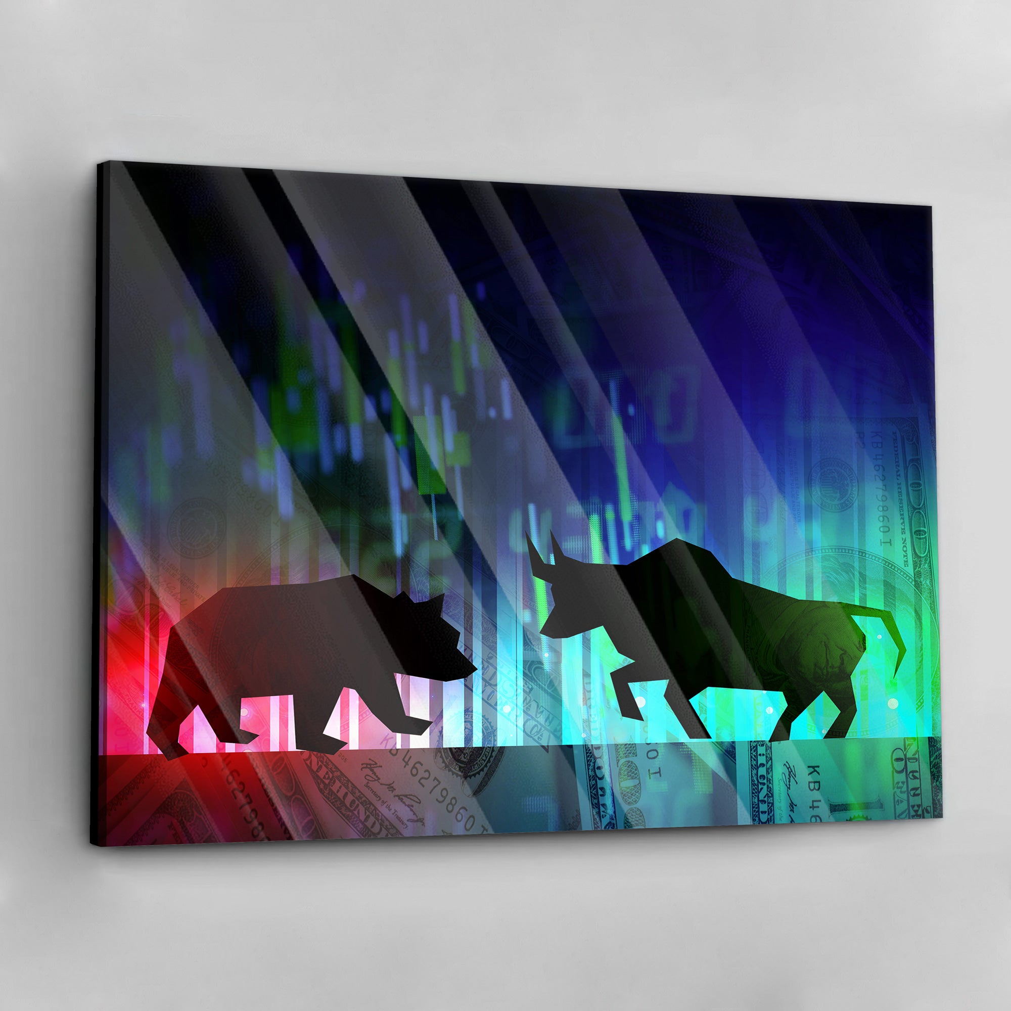 Market Beasts - canvas picture