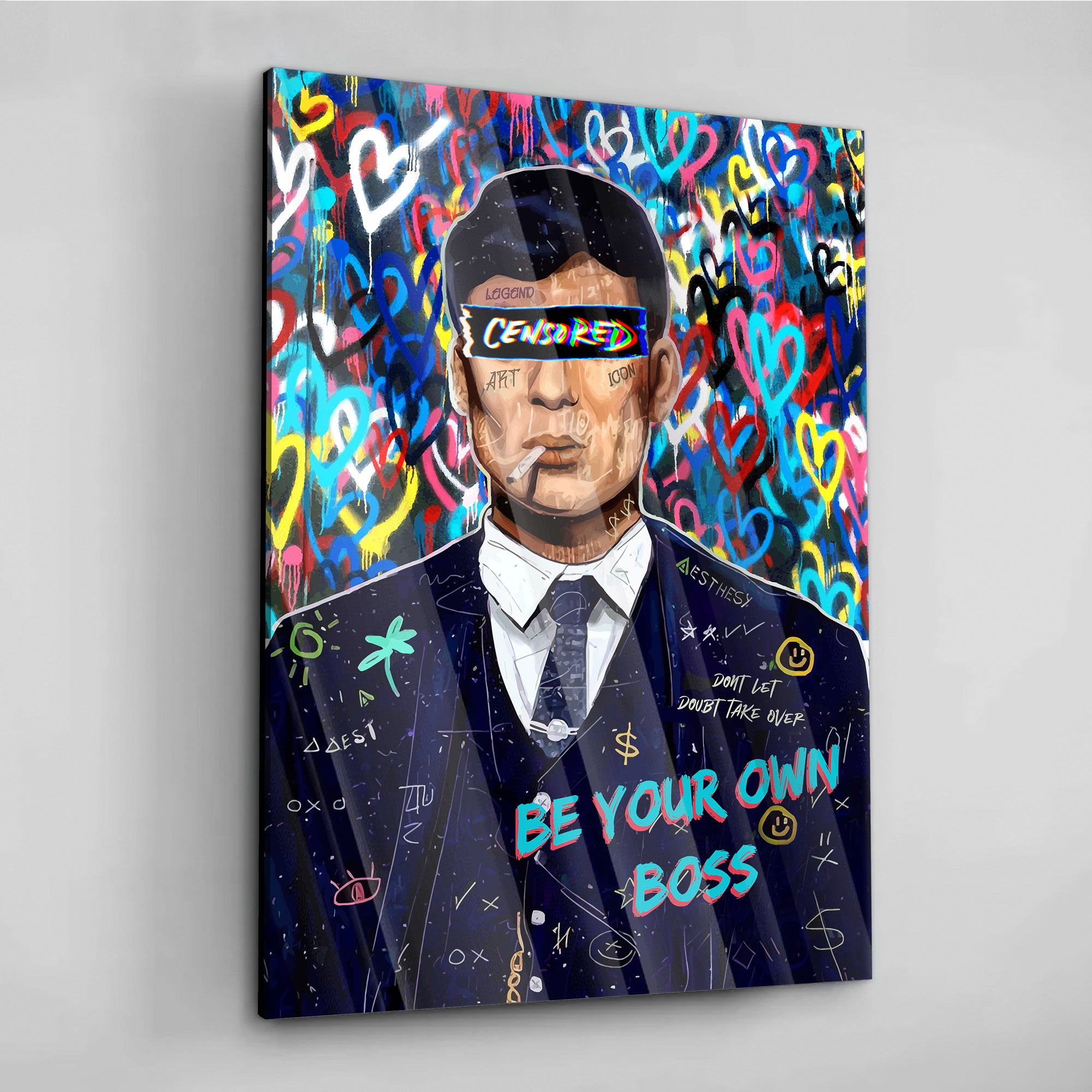 Be Your Own Boss - Alu Acrylglas