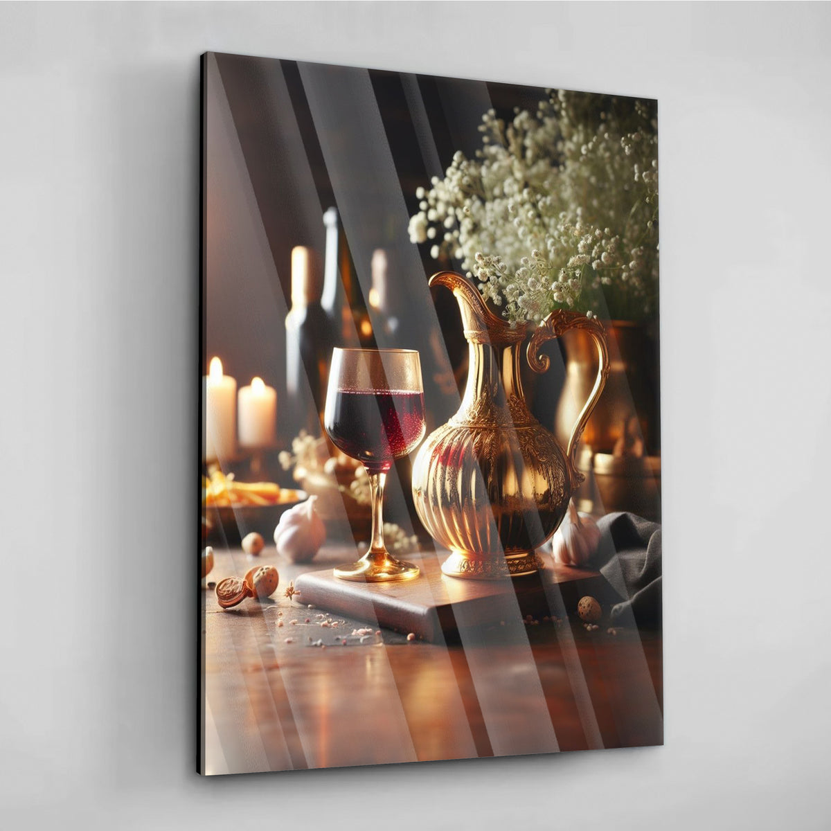 Wine Elegance - Alu Acrylglas