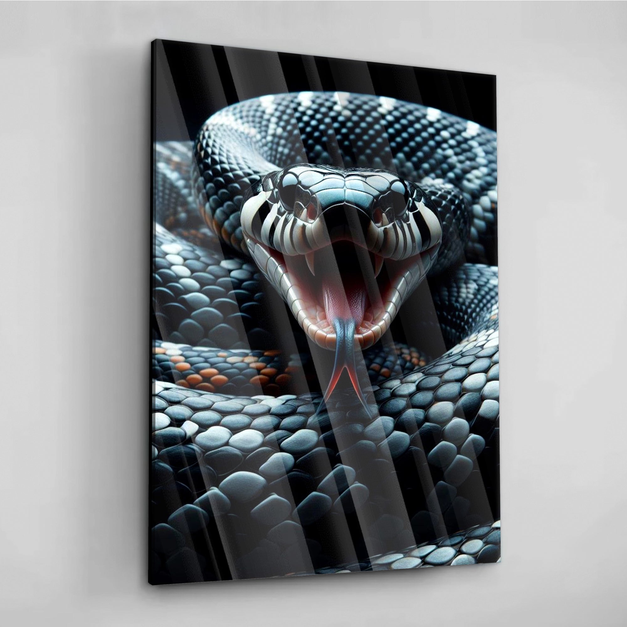 Poisonous Snake - Alu Acrylglas