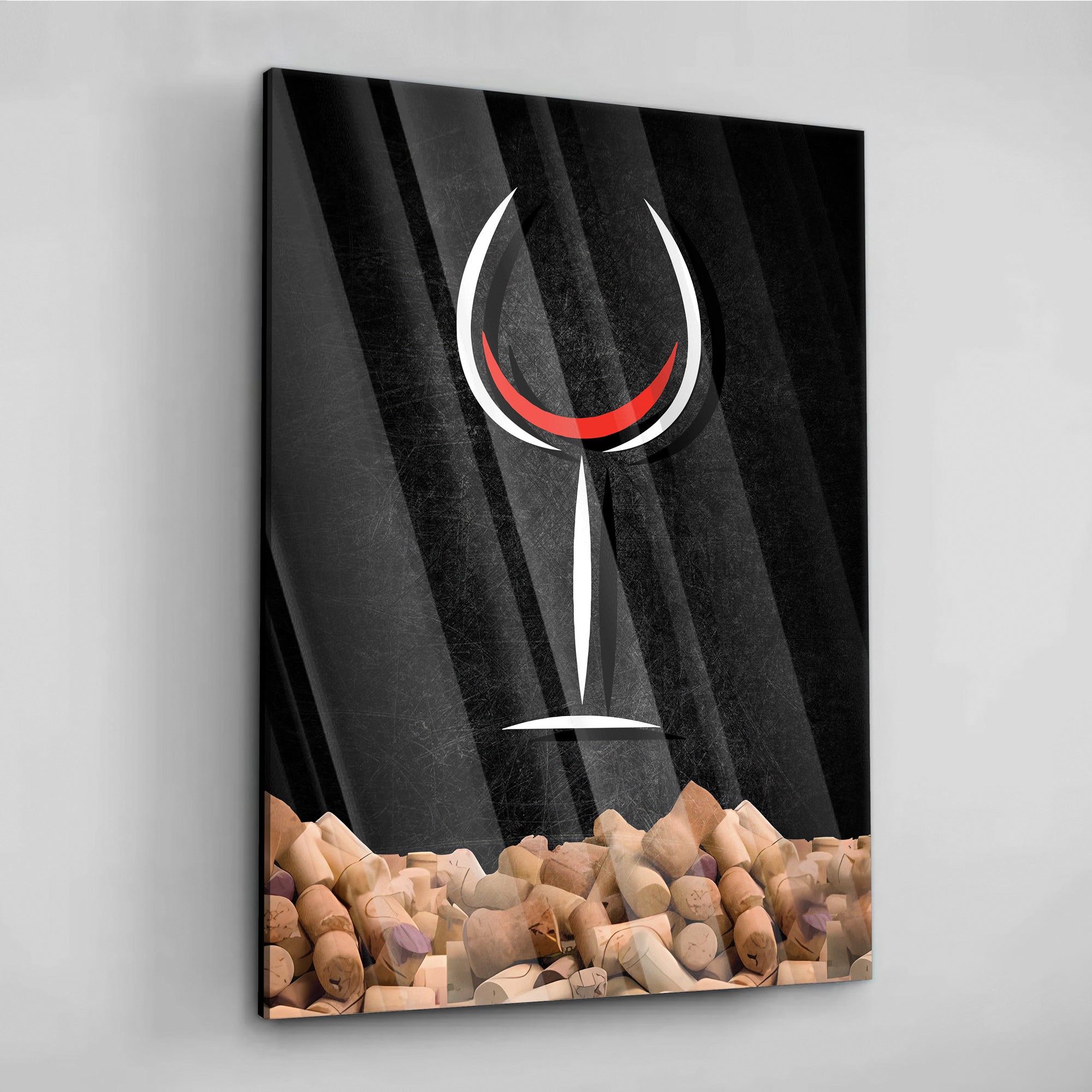 Vino Reverie - aluminum acrylic glass