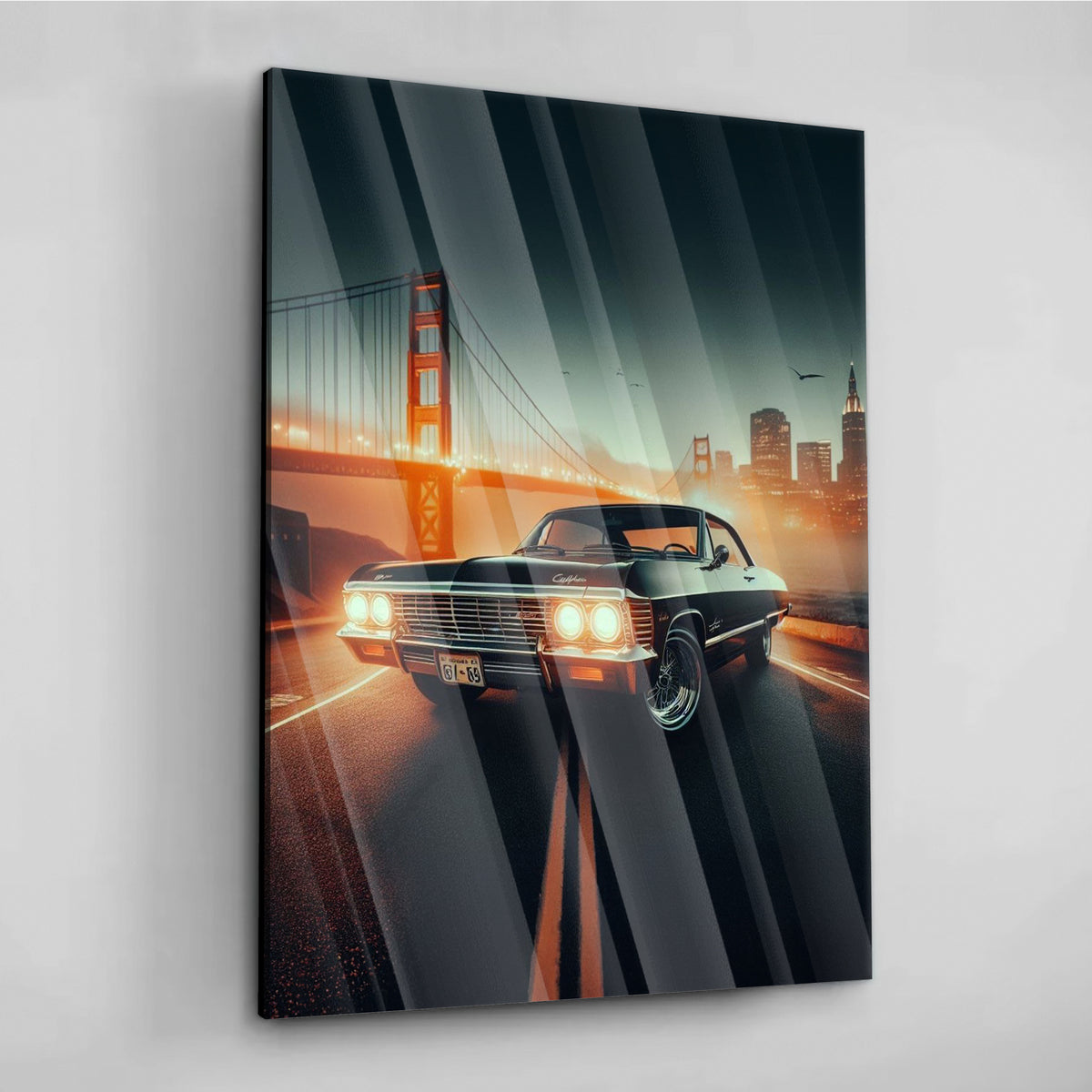 Classic Chevrolet Impala - Alu Acrylglas