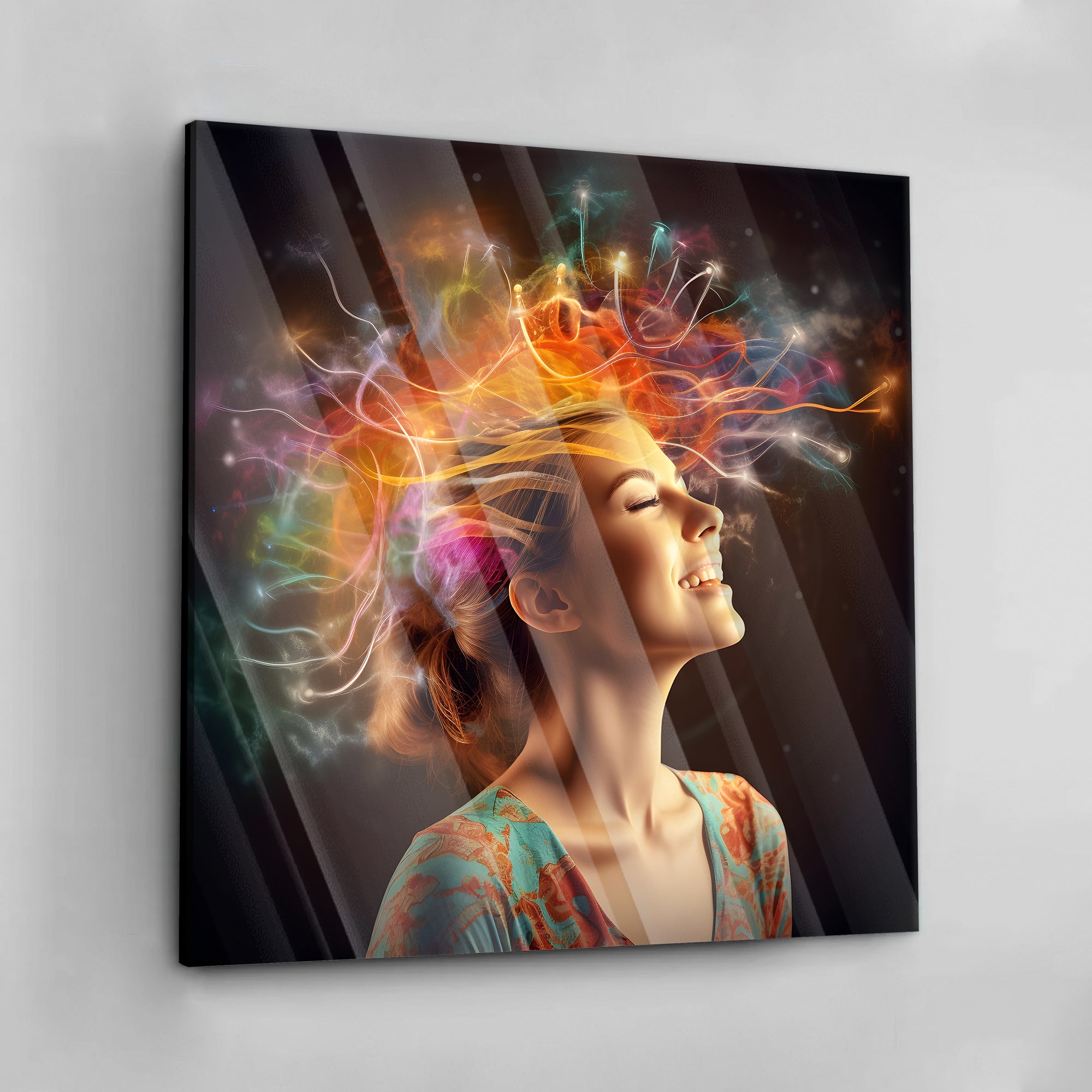 Rainbow Thoughts - canvas picture