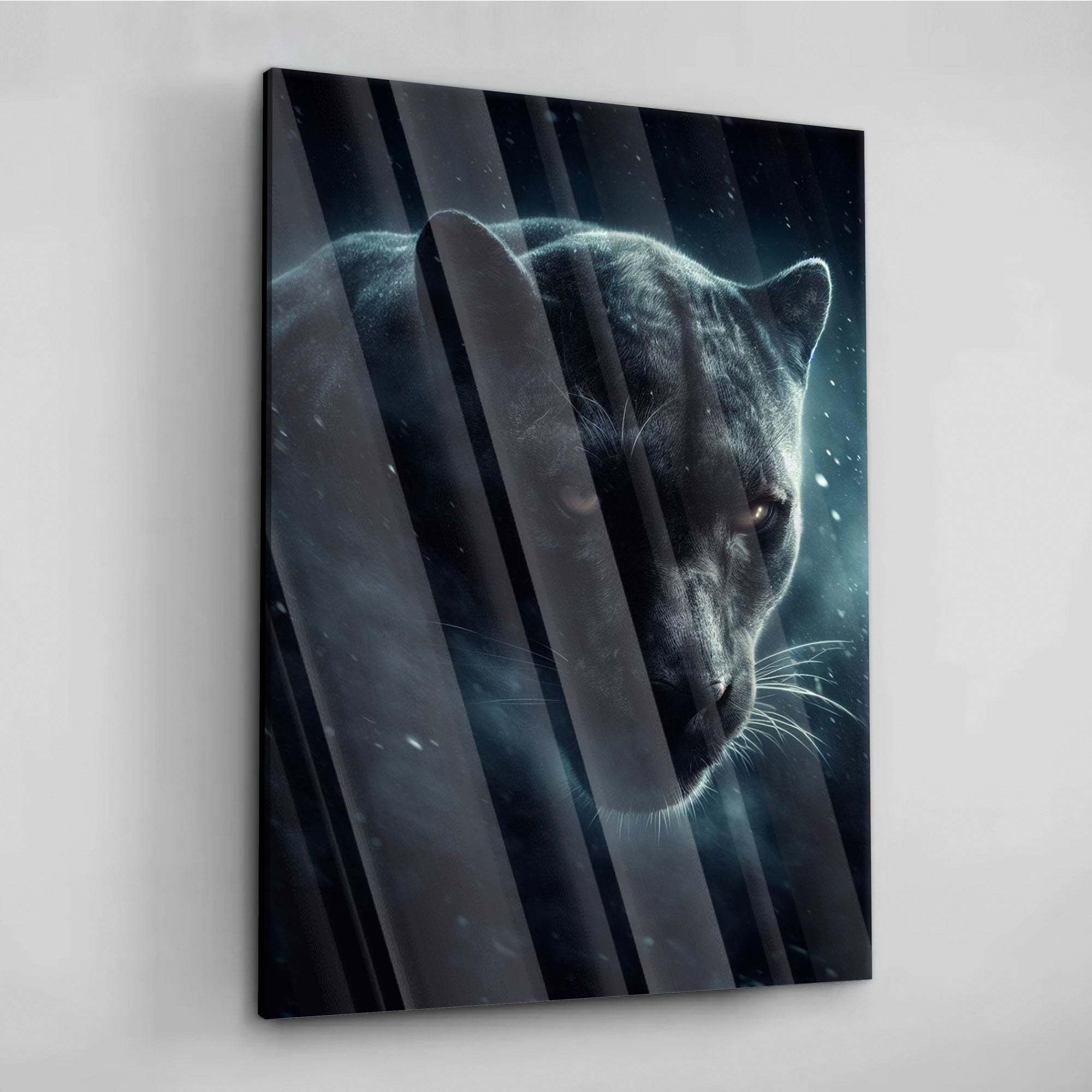 Puma's Icy stare - Alu Acrylglas