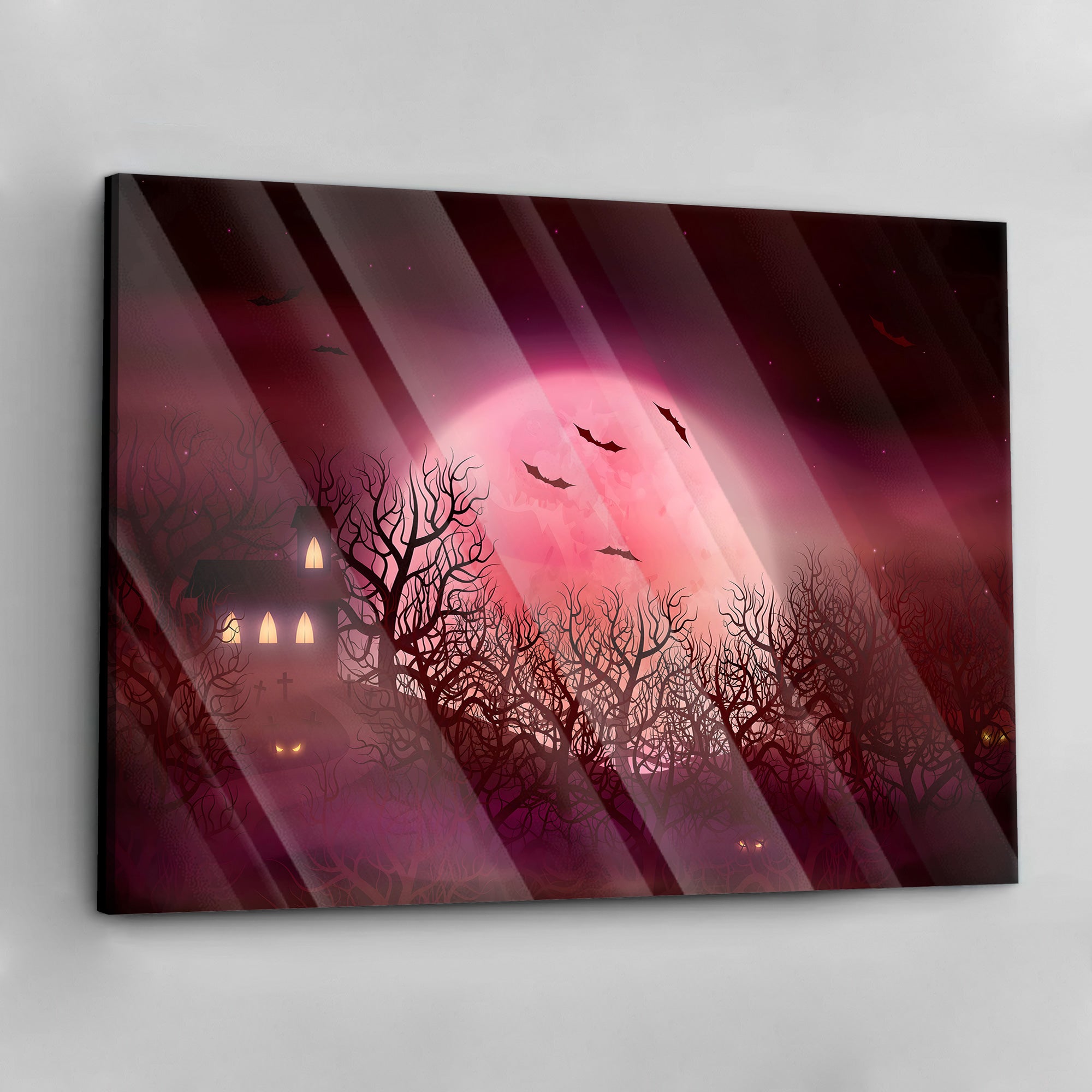 Haunted Grove - aluminum acrylic glass