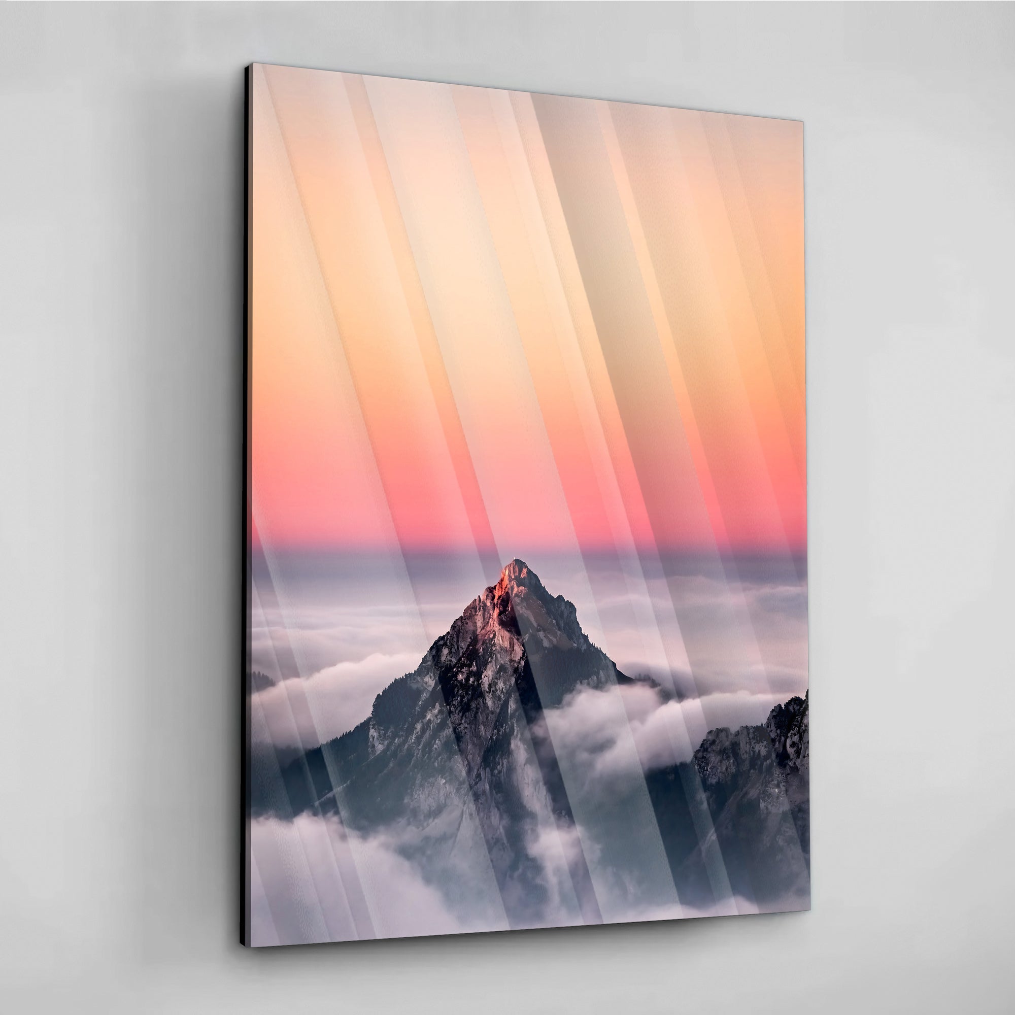 Mountain's Glow - canvas picture