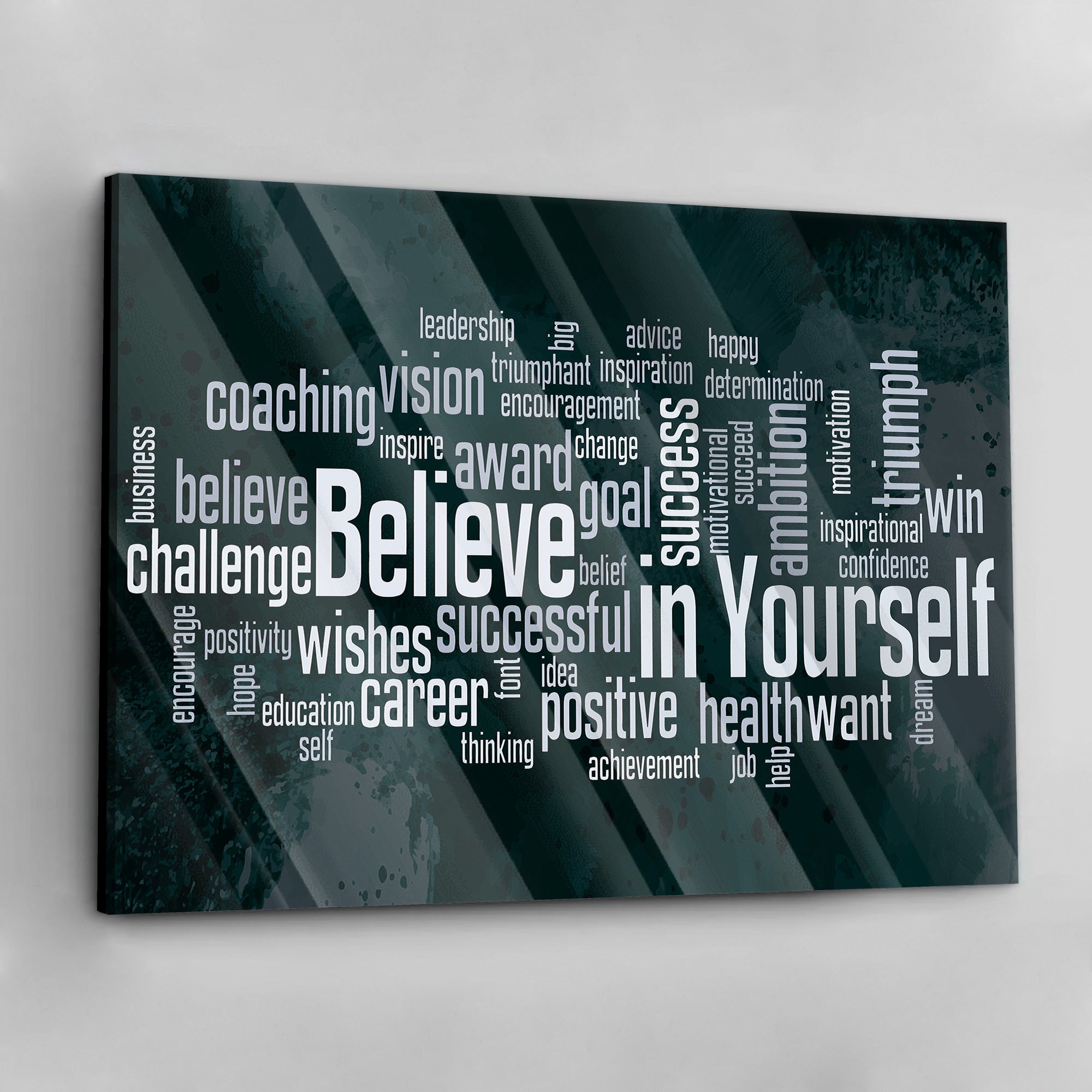 Believe in Yourself - aluminum acrylic glass