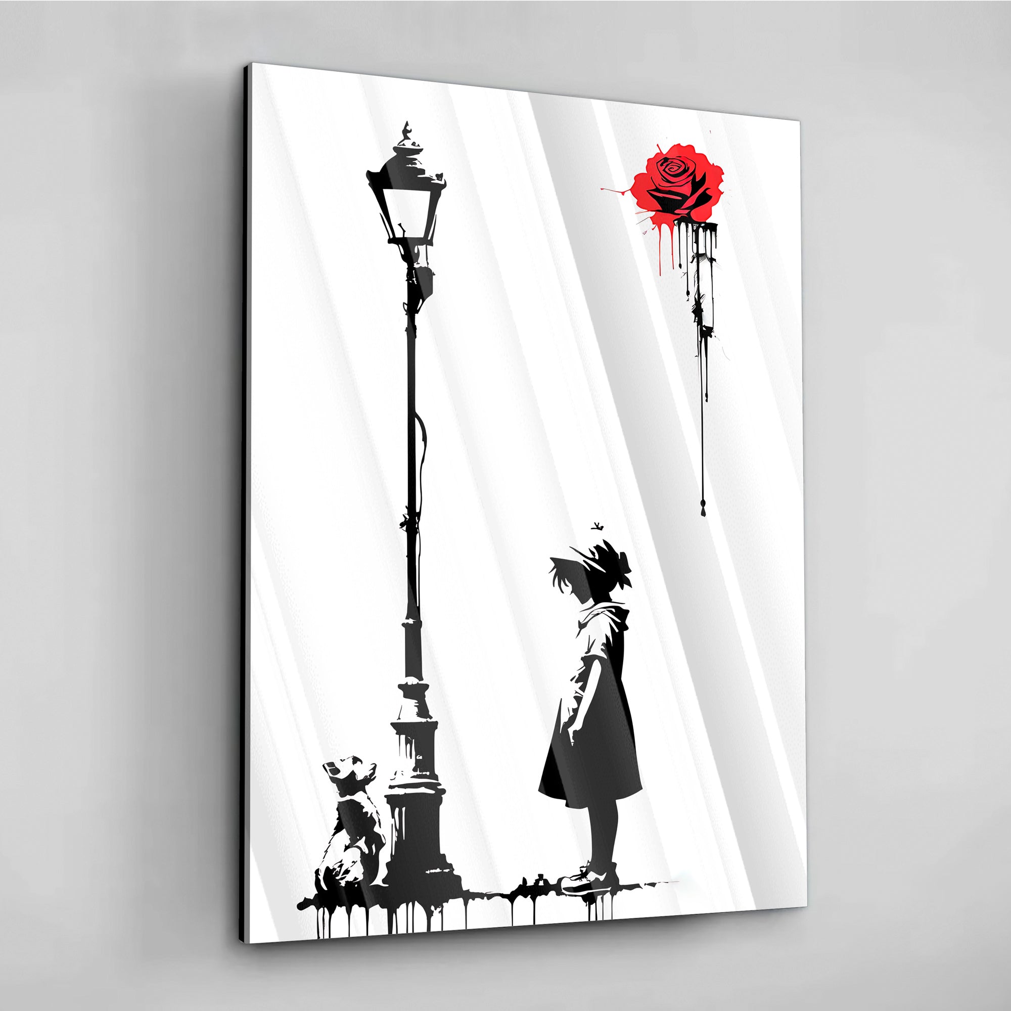 Banksy Innocence Shade - Leinwandbild